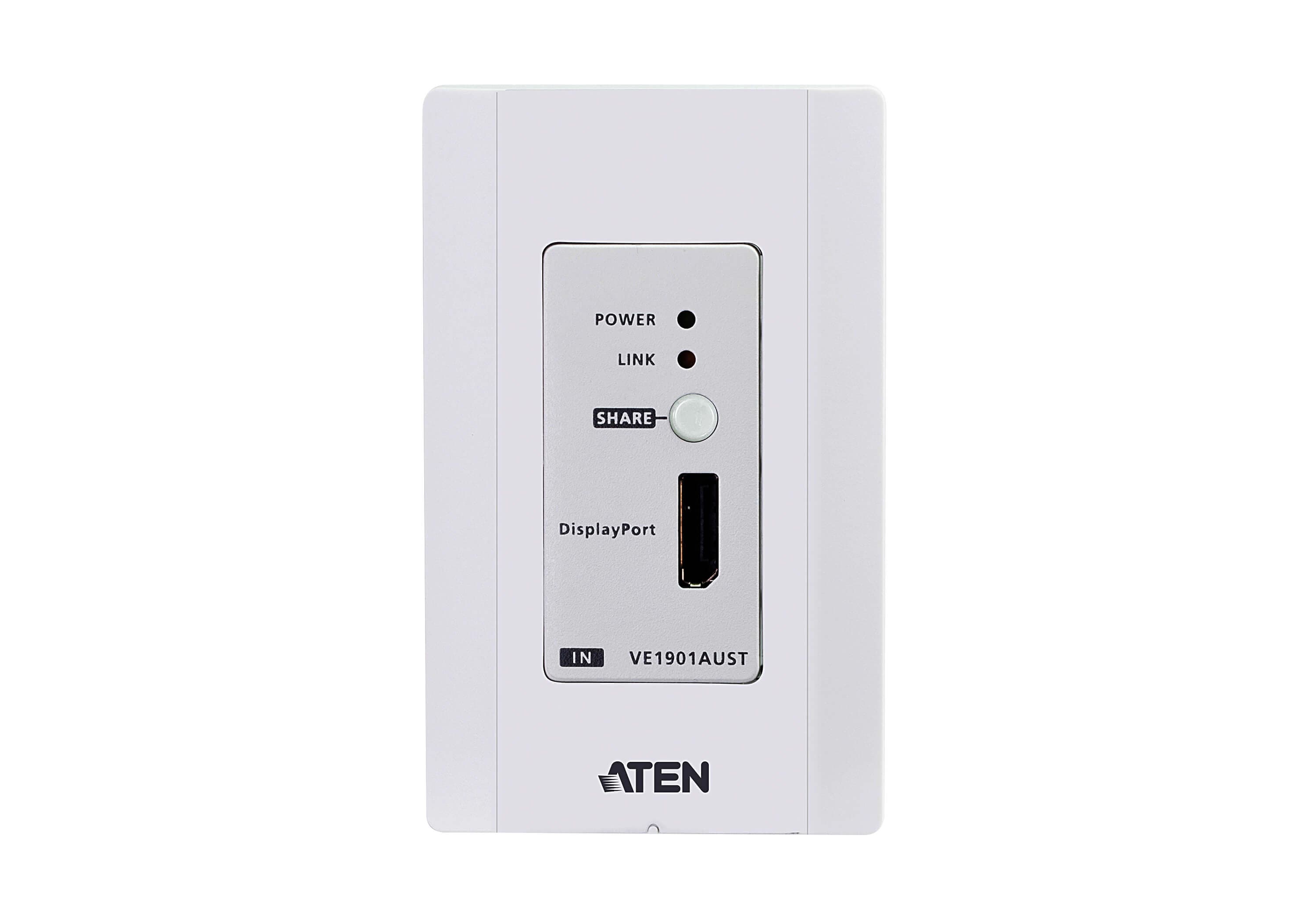 DisplayPort HDBaseT-Lite Transmitter with US Wall Plate / PoH — изглед 5