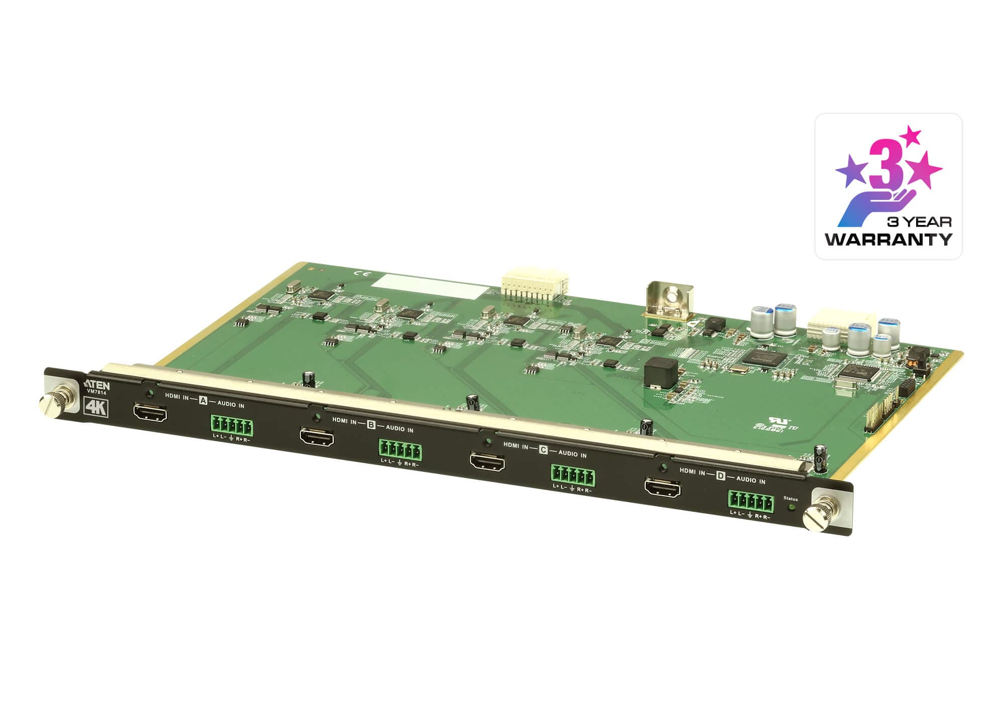 4-Port 4K HDMI Input Board — изглед 2