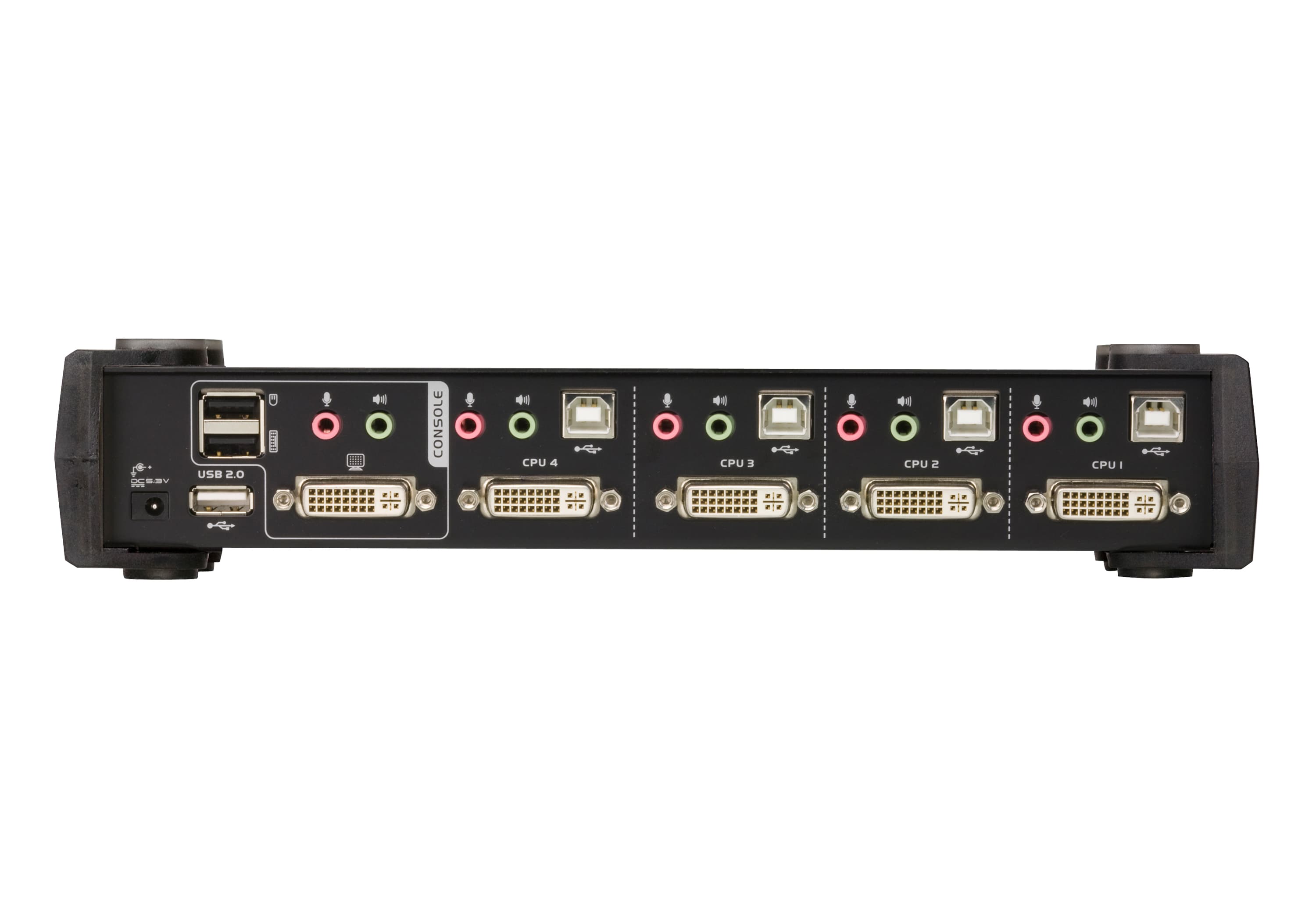 4-Port USB DVI Dual Link/Audio KVMP™ Switch — view 3