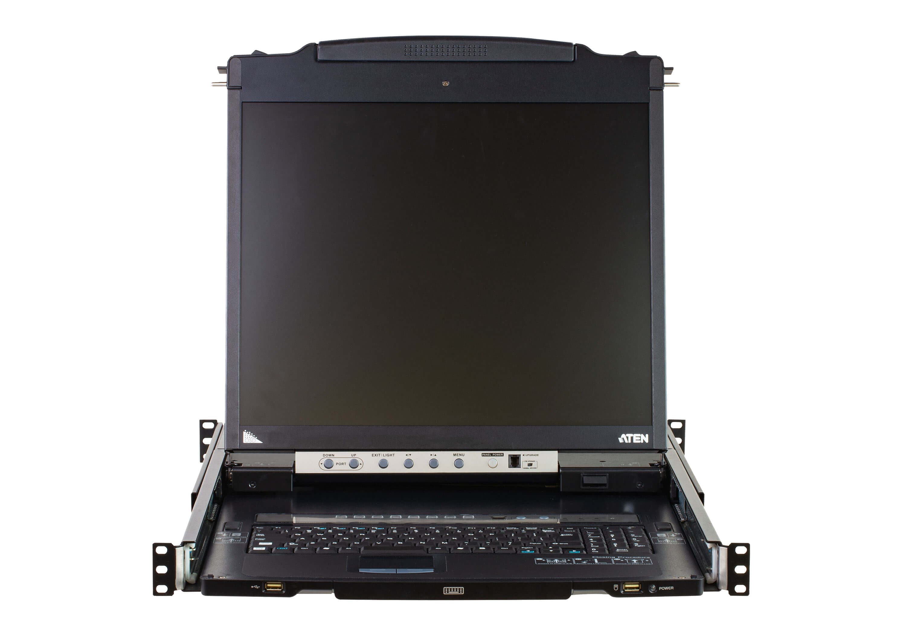 8-Port PS/2-USB VGA Dual Rail LCD KVM Switch — изглед 2