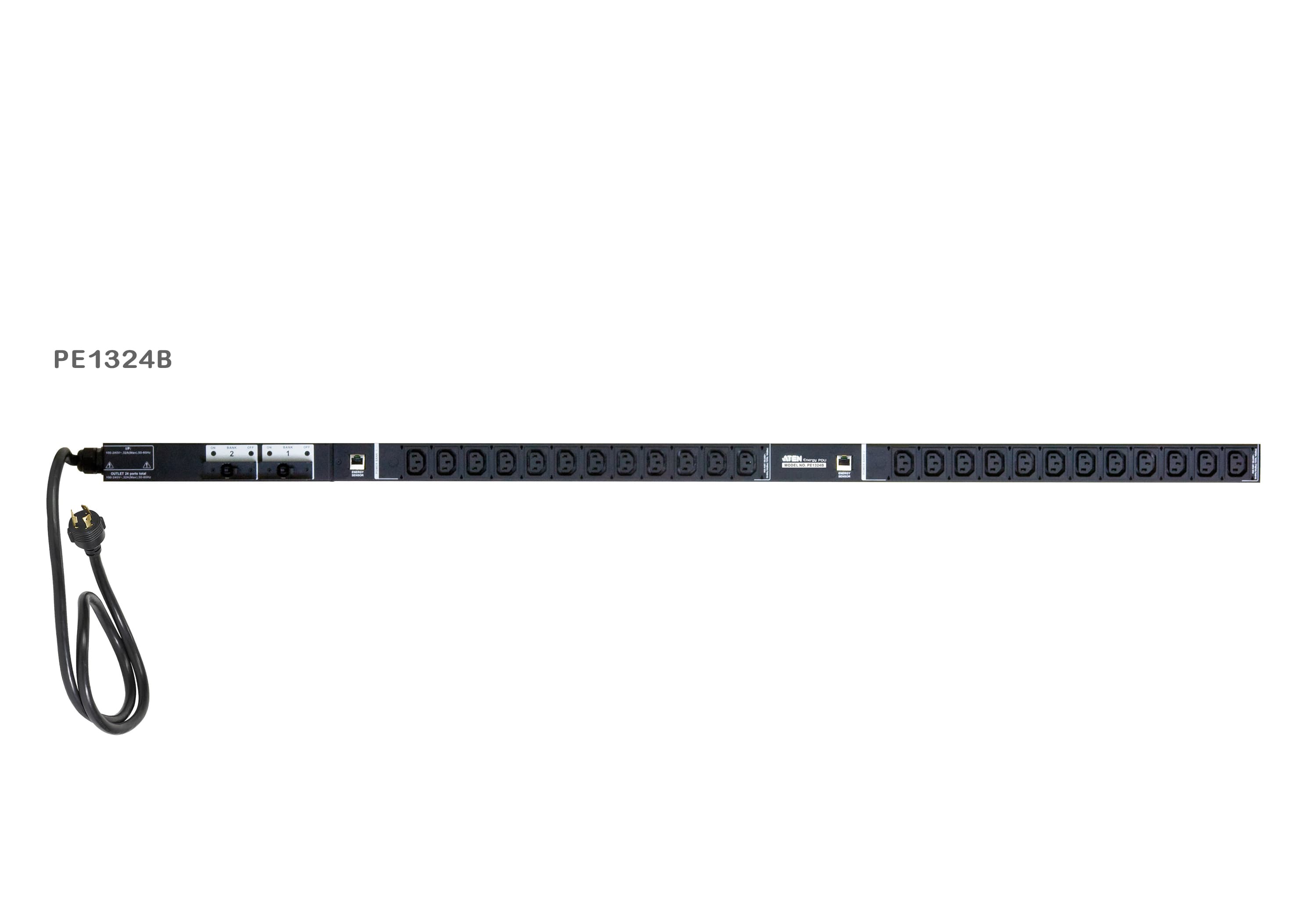 30A/32A 24-Outlet Metered-Ready Energy PDU — изглед 2