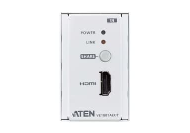 HDMI HDBaseT-Lite Transmitter with EU Wall Plate / PoH (PoH PD)