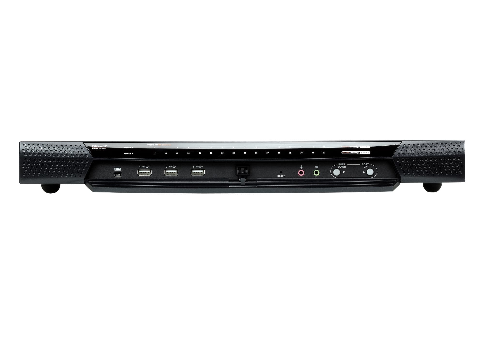 1-Local/1-Remote  Access 32-Port Multi-Interface Cat 5 KVM over IP Switch