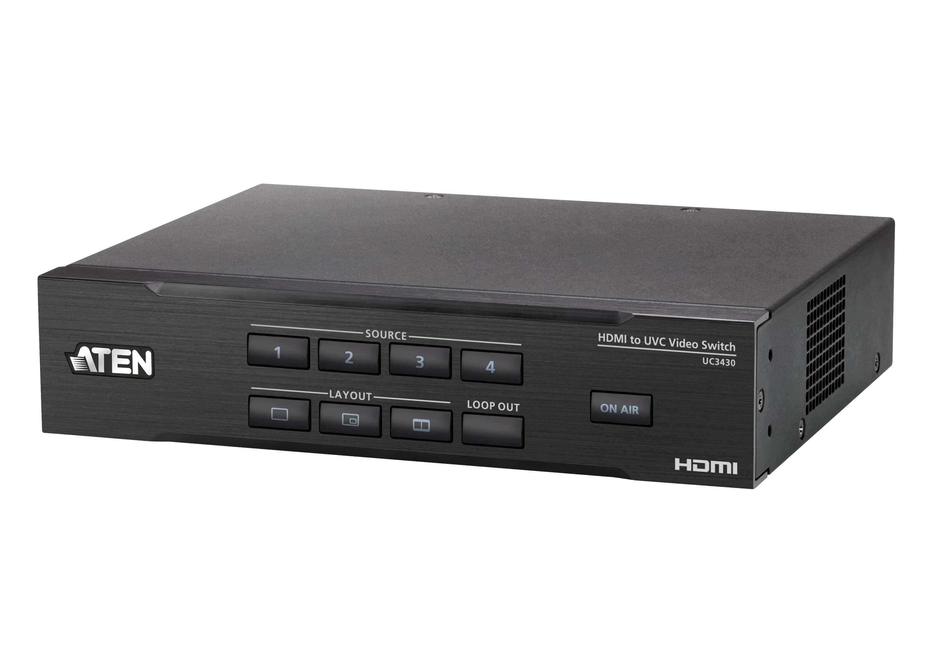 CAMLIVE™ PRO 4K 4-Input HDMI to USB Video Switcher — view 3