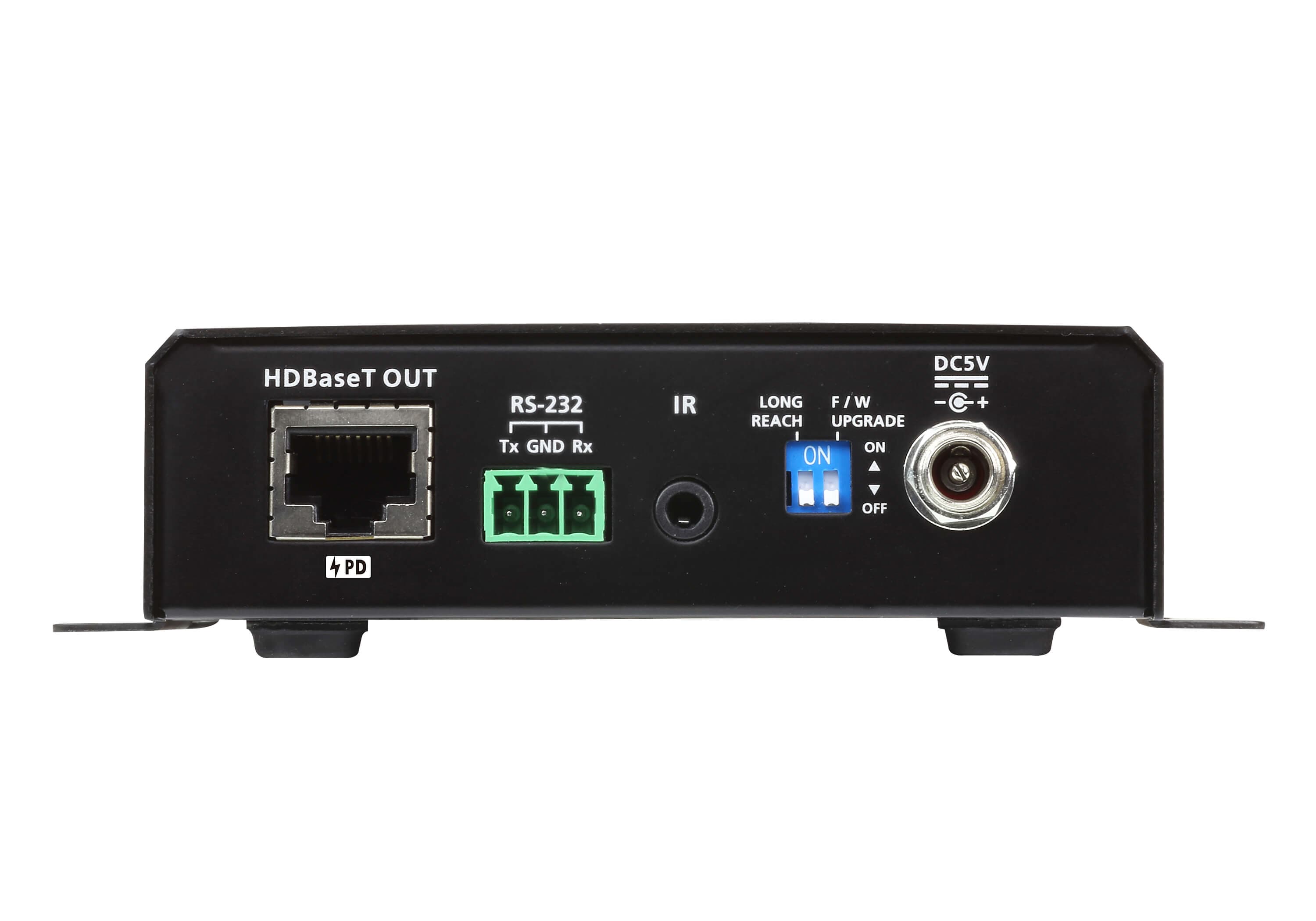 HDMI & VGA HDBaseT Transmitter with POH (4K@100m) (HDBaseT Class A) (PoH PD) — изглед 2