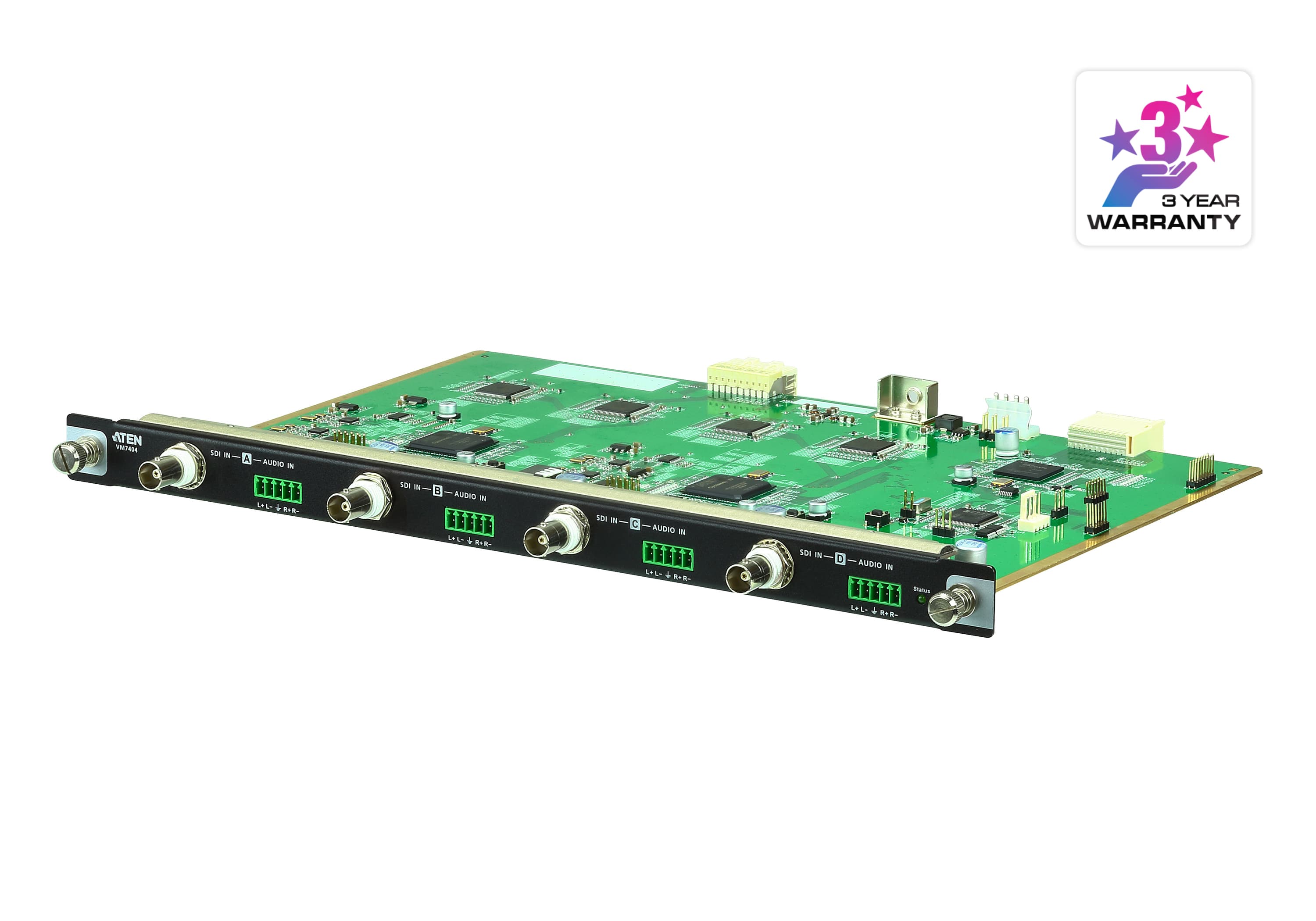 4-Port 3G-SDI Input Board — изглед 2
