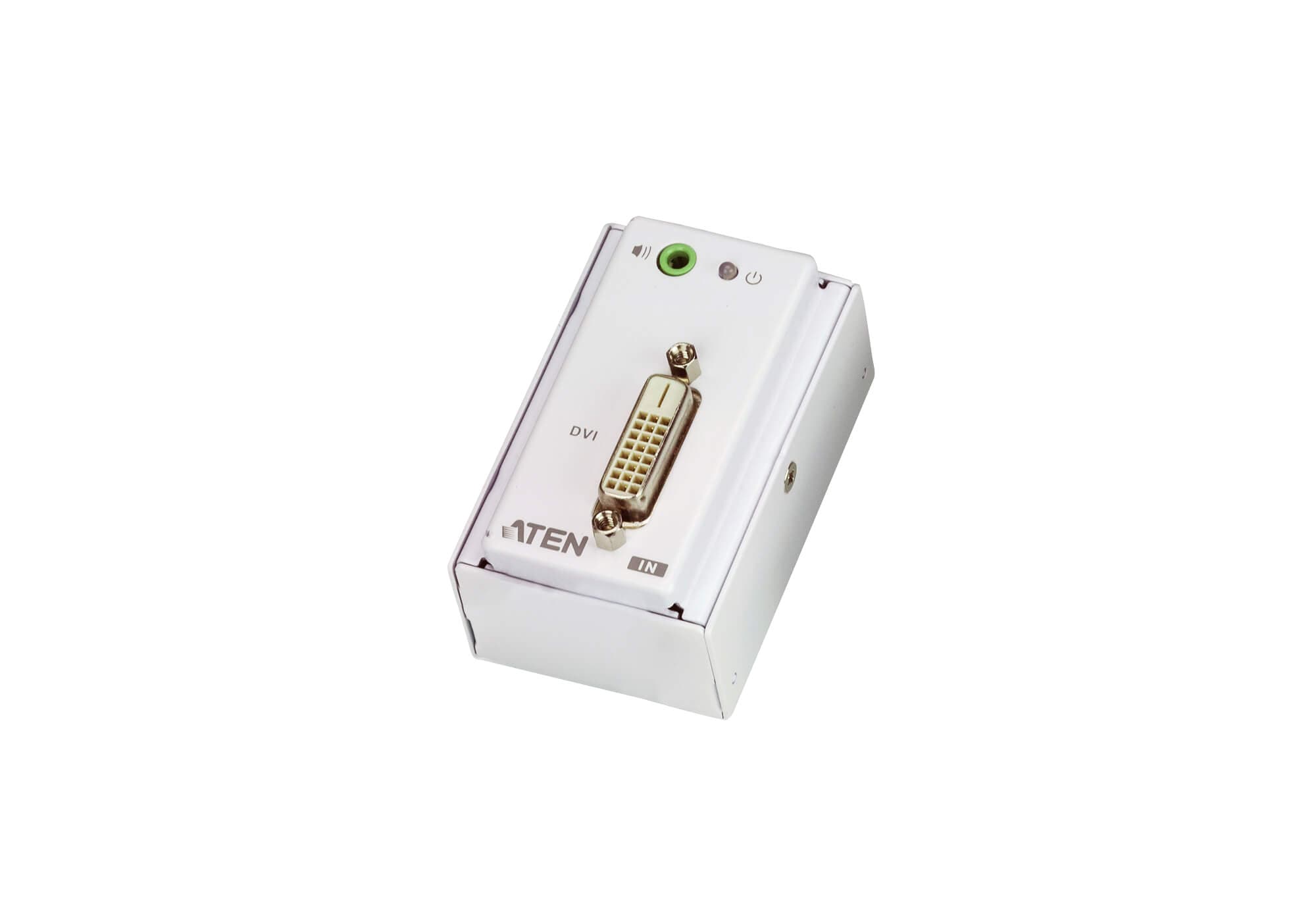 DVI/Audio Cat 5 Extender with MK Wall Plate (1920 x 1200 @ 40m)