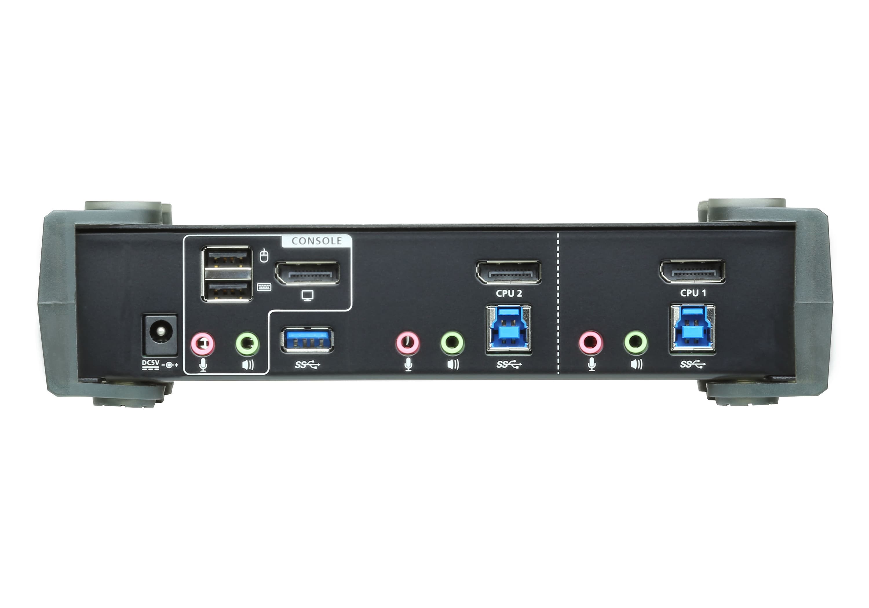 2-Port USB 3.0 4K DisplayPort KVMP™ Switch (Cables included) — view 2