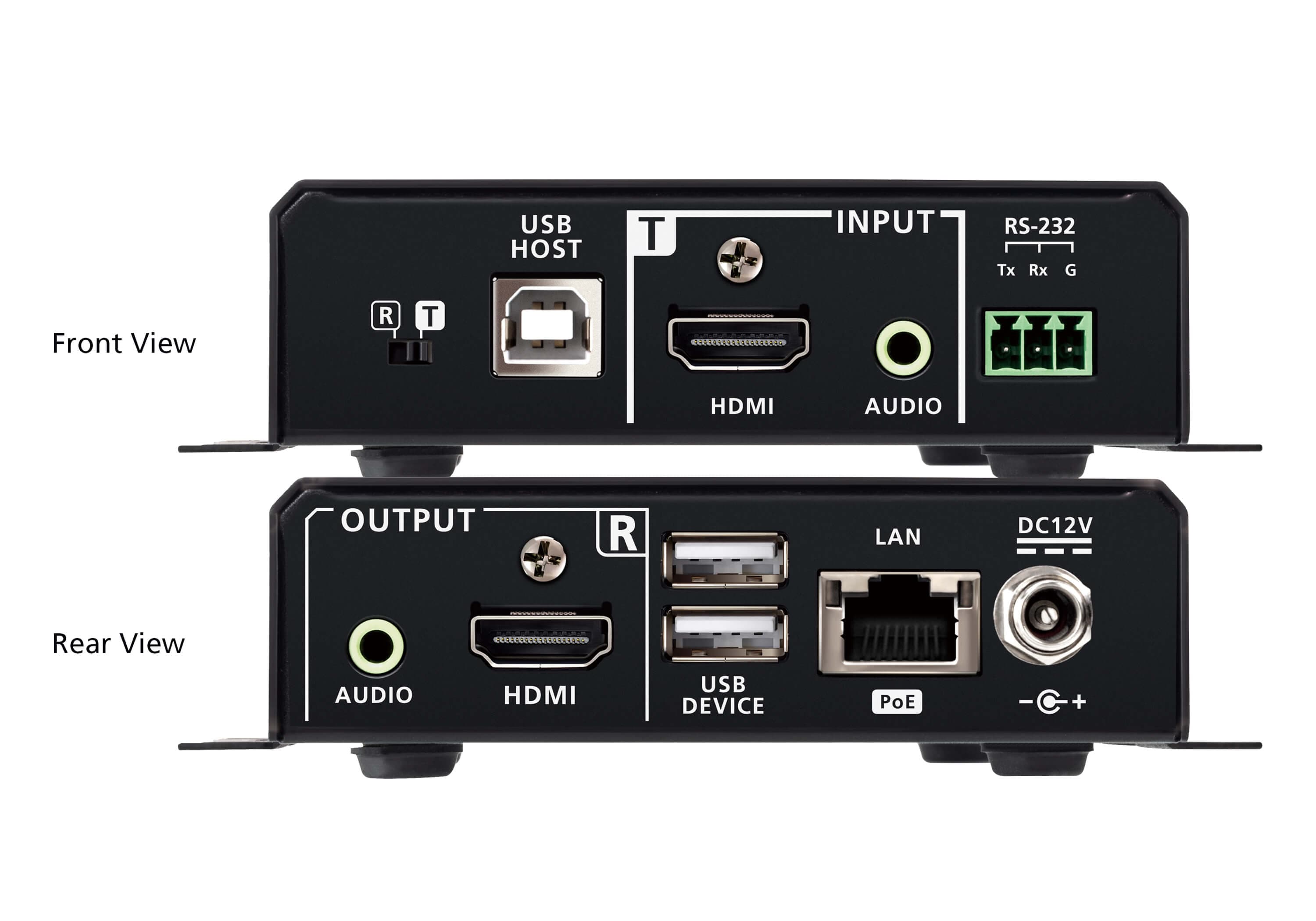 True 4K HDMI H.265 over IP Transceiver with PoE — изглед 2