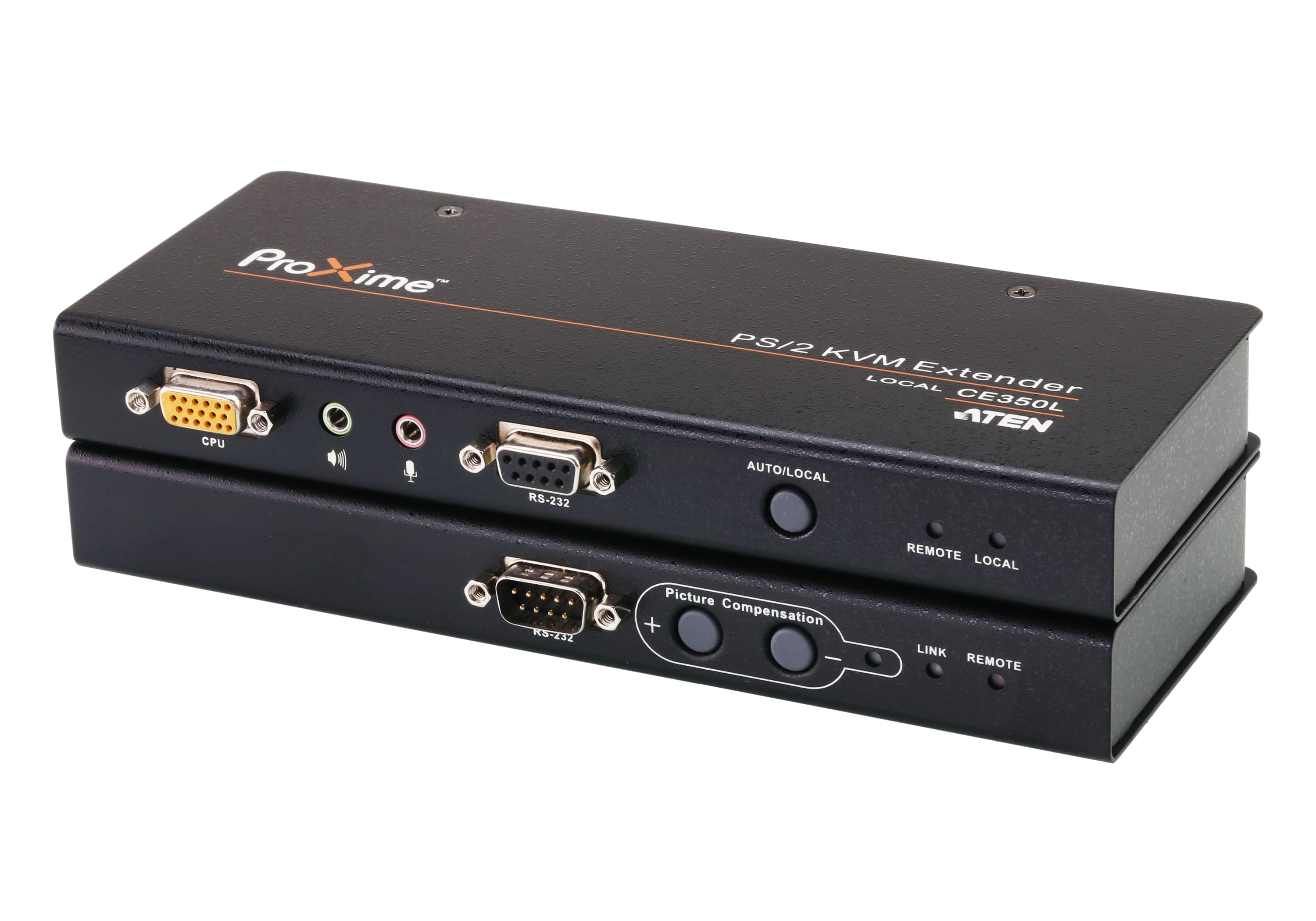 PS/2 VGA/Audio Cat 5 KVM Extender (1600 x 1200@150m) — изглед 3