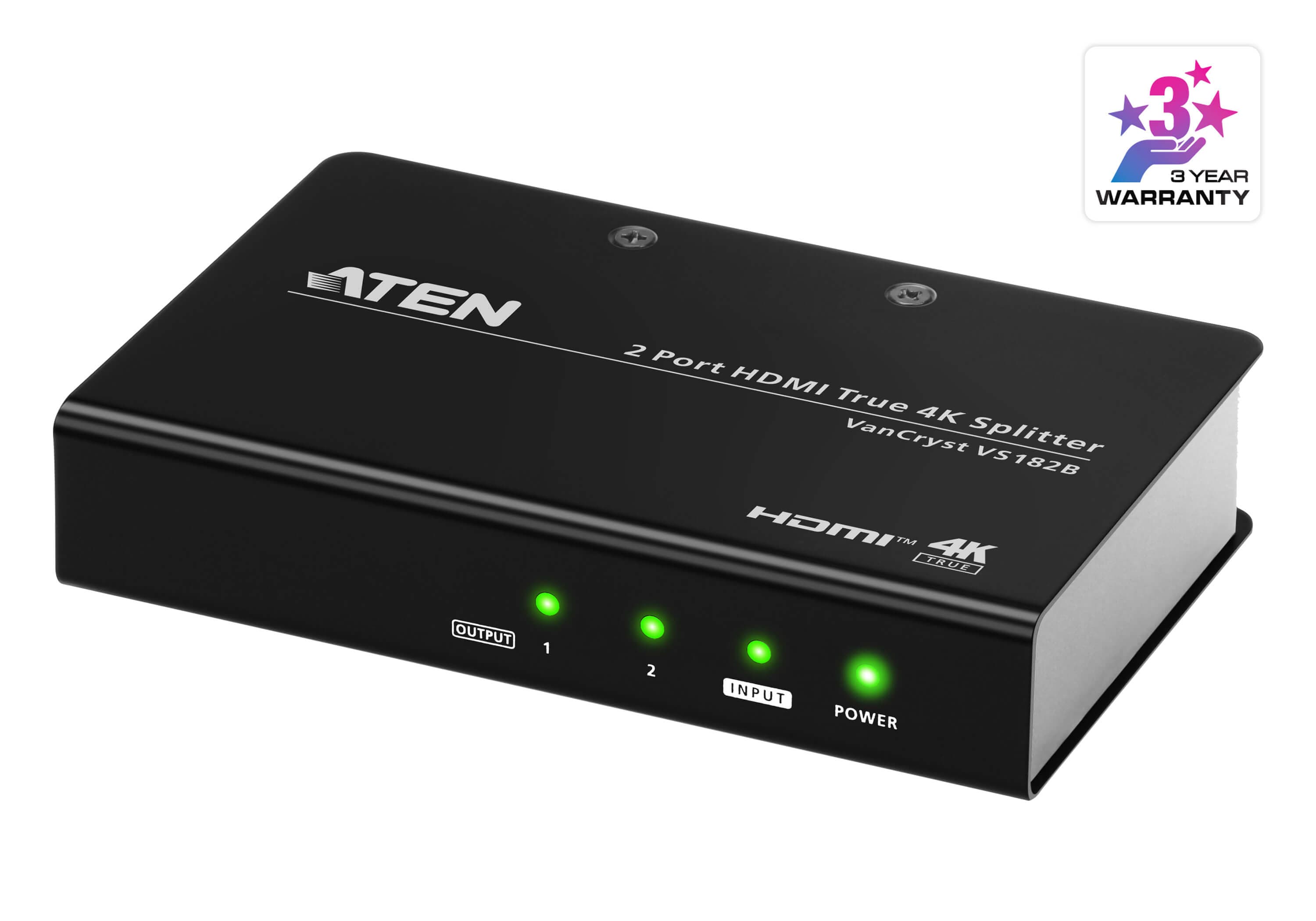 2-Port True 4K HDMI Splitter — изглед 3