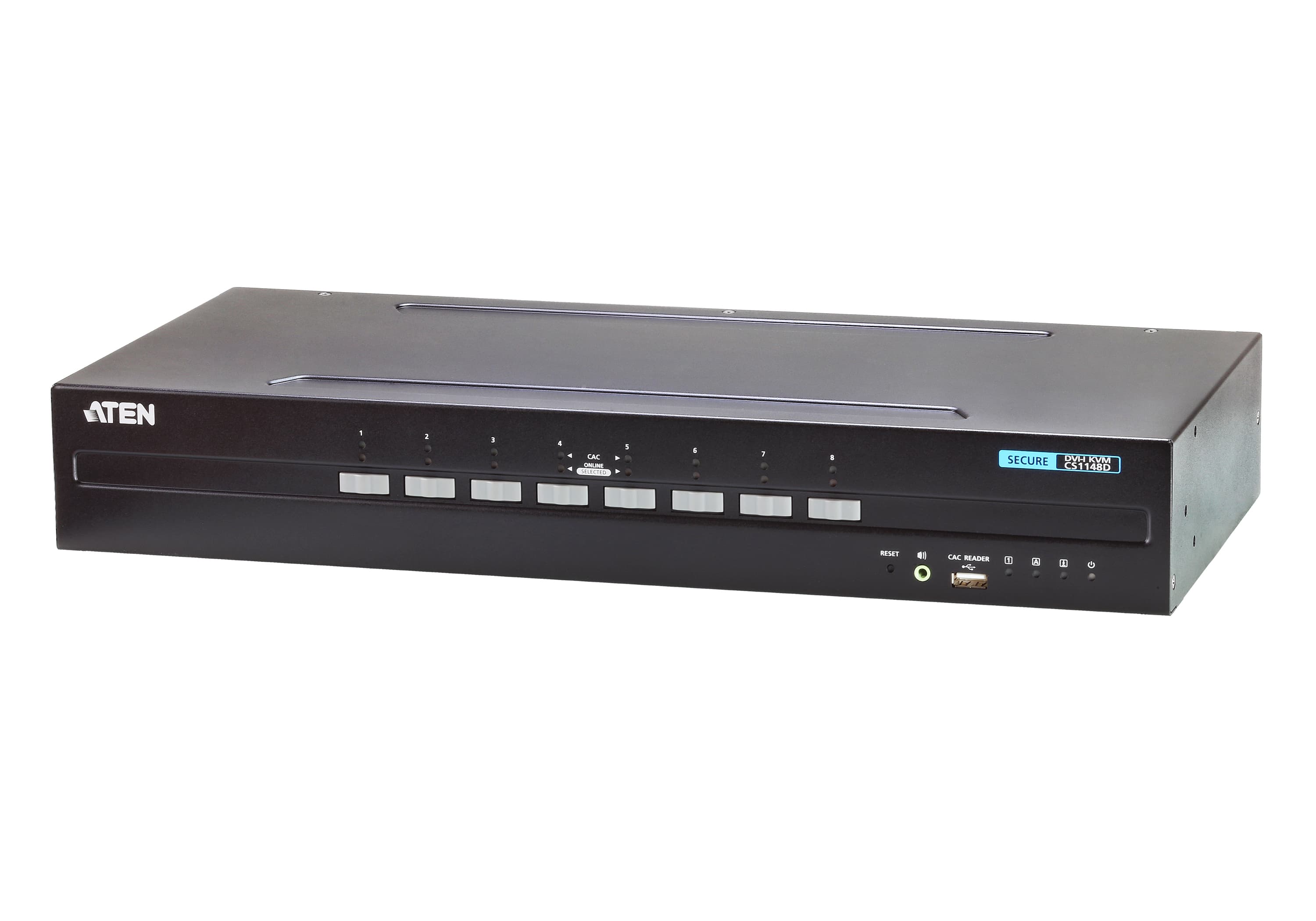 8-Port USB DVI Dual Display Secure KVM Switch (PSS PP v3.0 Compliant) — view 3