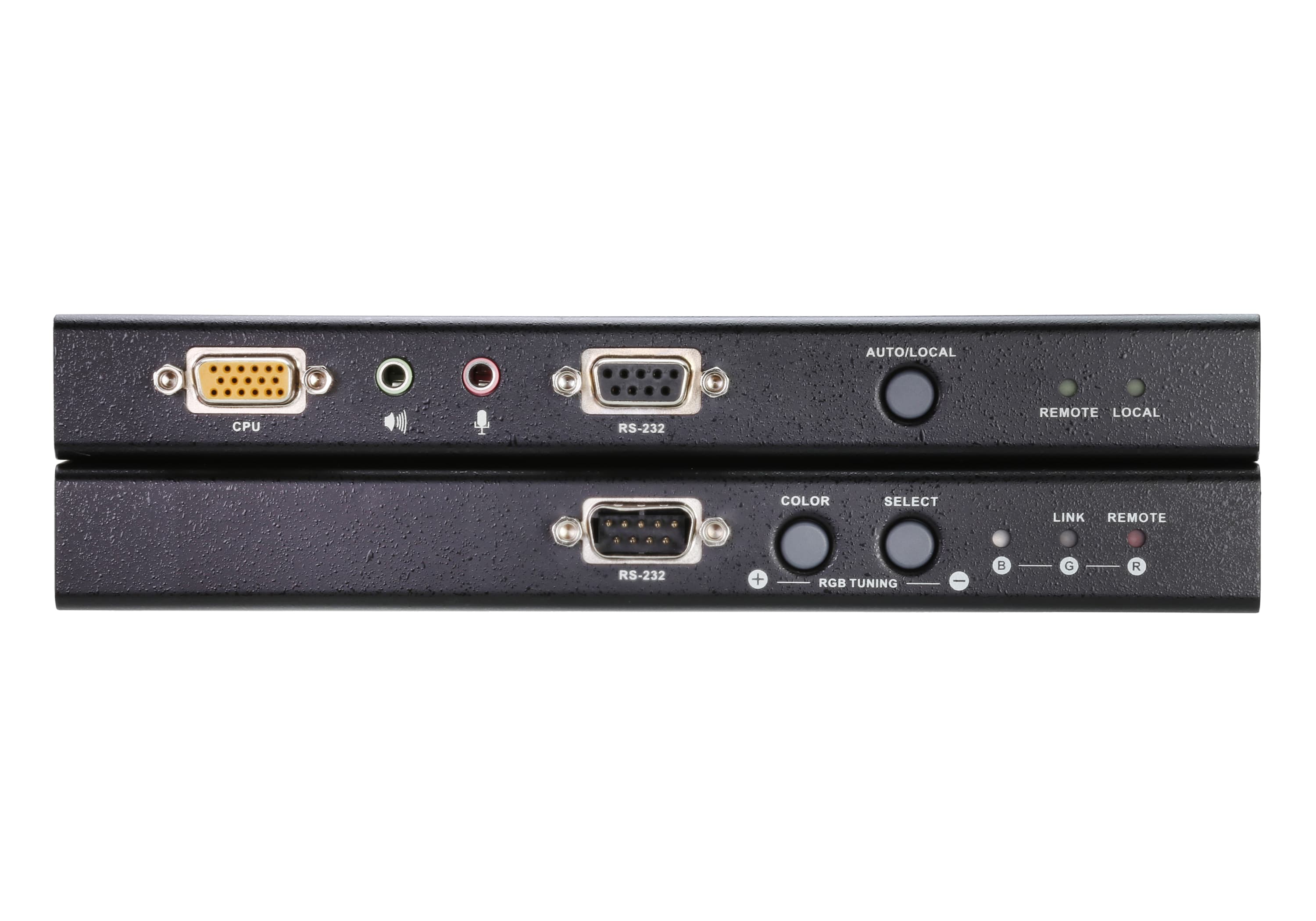PS/2 VGA/Audio Cat 5 KVM Extender with Deskew (1280 x 1024@300m)
