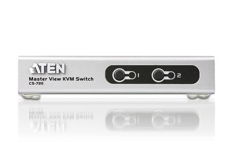 2-Port PS/2 VGA Slim KVM Switch — view 2