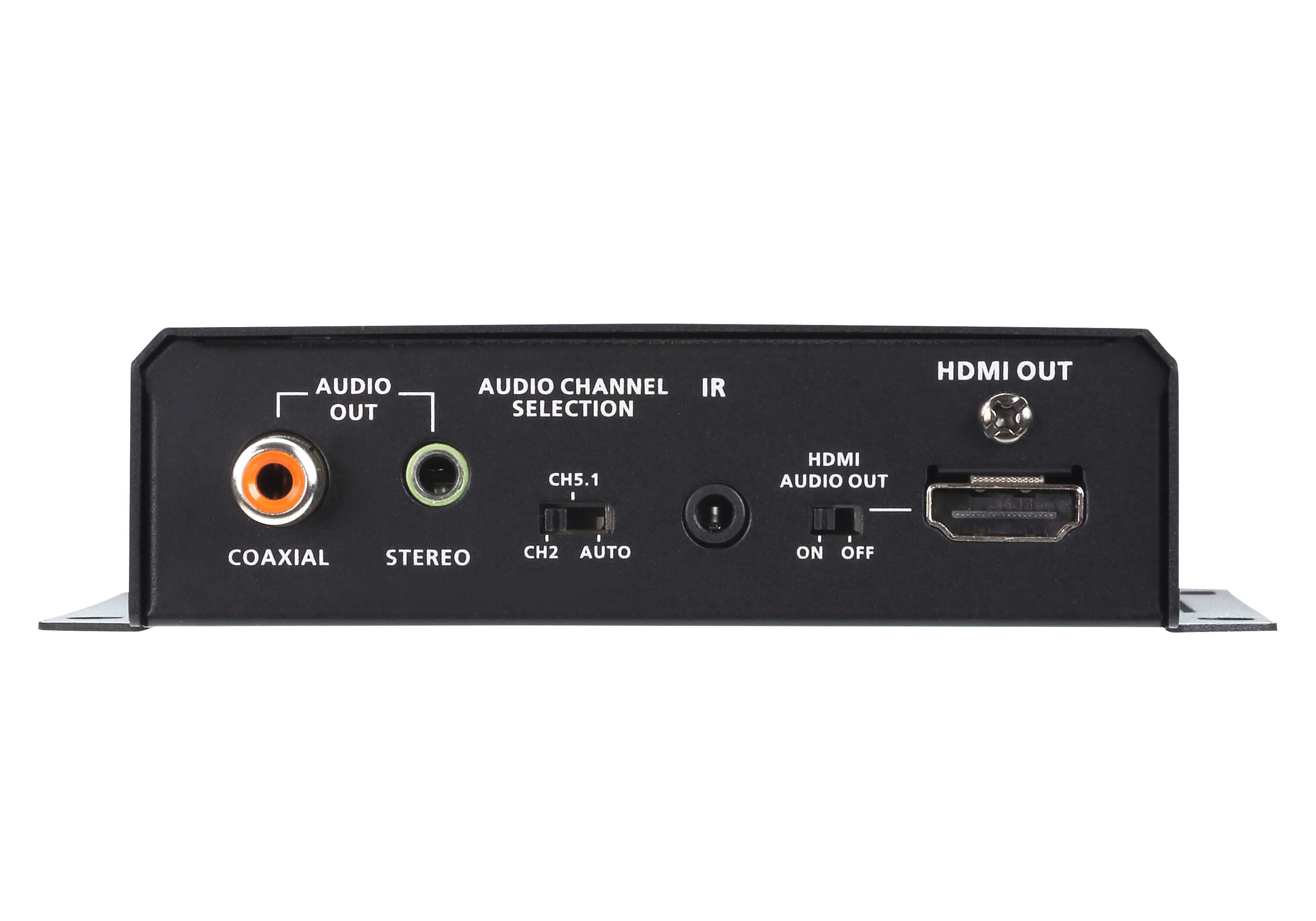 HDMI HDBaseT Receiver with Audio De-Embedding (4K@100m) (HDBaseT Class A)