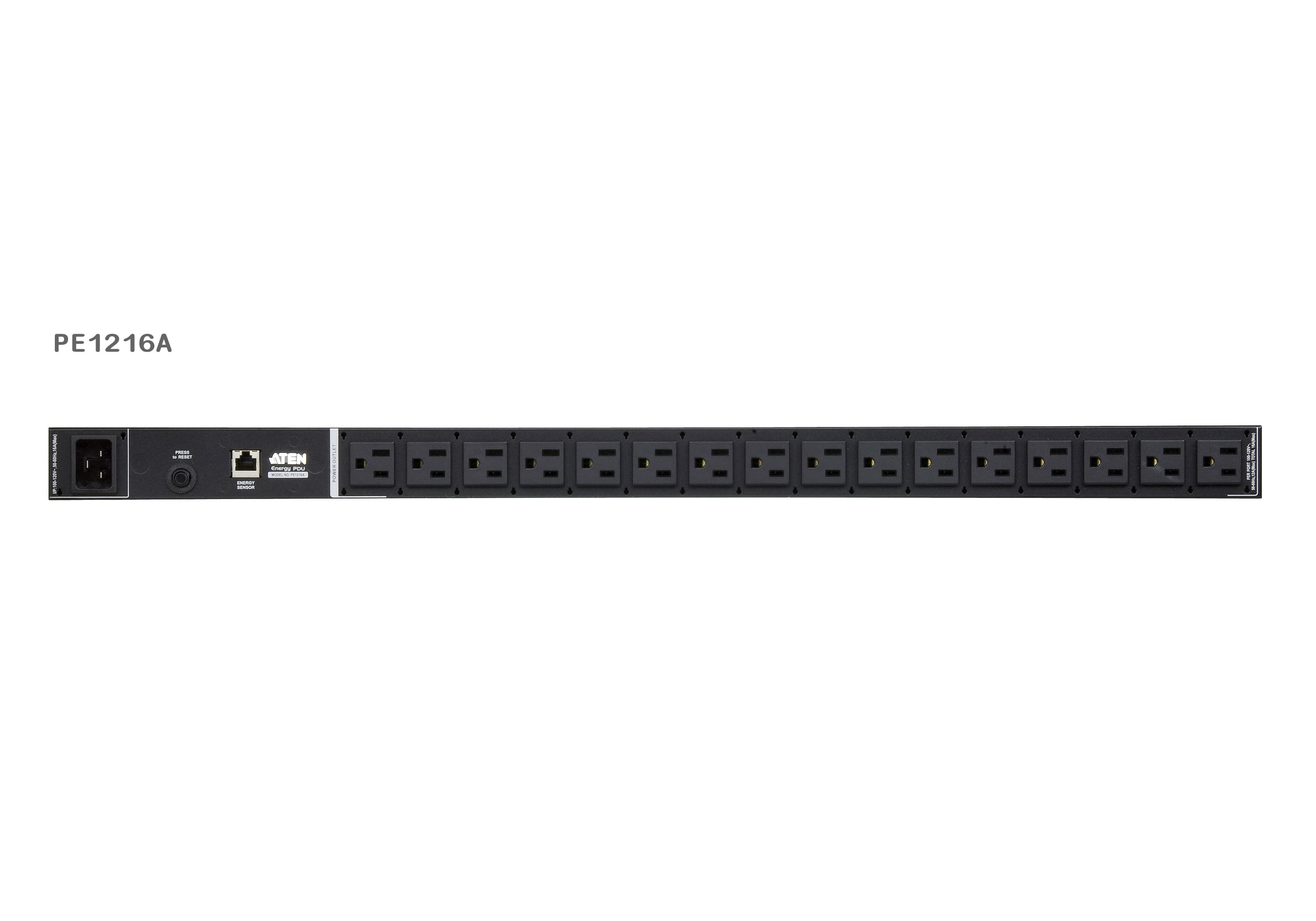 20A/16A 16-Outlet Metered-Ready Energy PDU — изглед 3