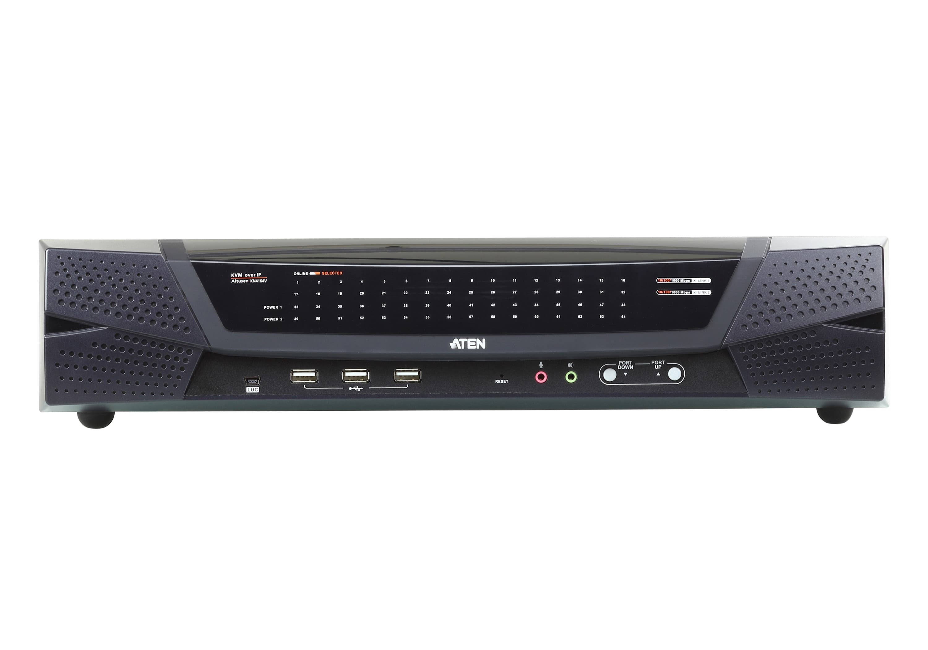 1-Local/4-Remote  Access 64-Port Multi-Interface Cat 5 KVM over IP Switch — изглед 2