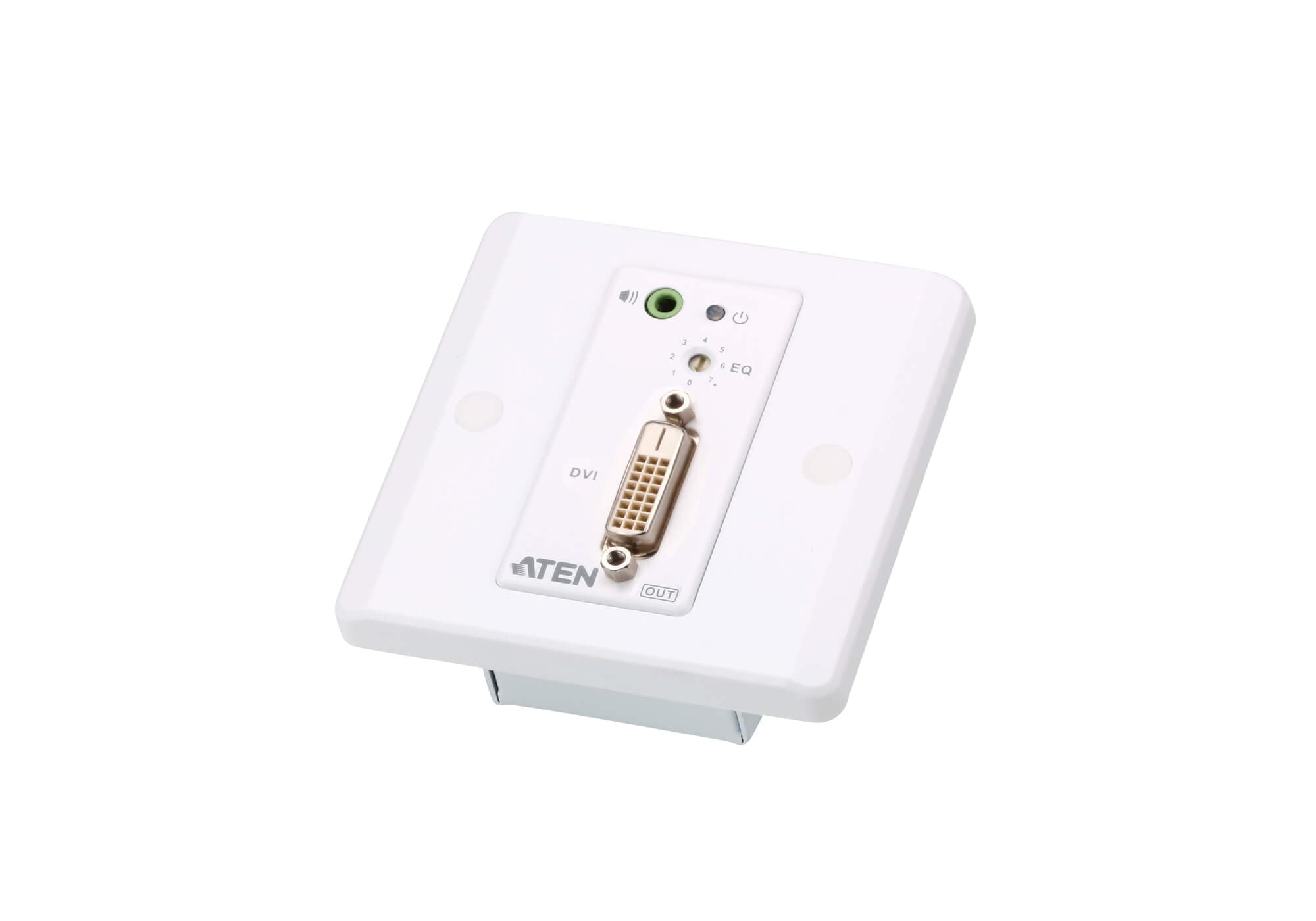 DVI/Audio Cat 5 Extender with MK Wall Plate (1920 x 1200 @ 40m) — изглед 4