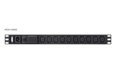 1U Basic PDU with Surge Protection
