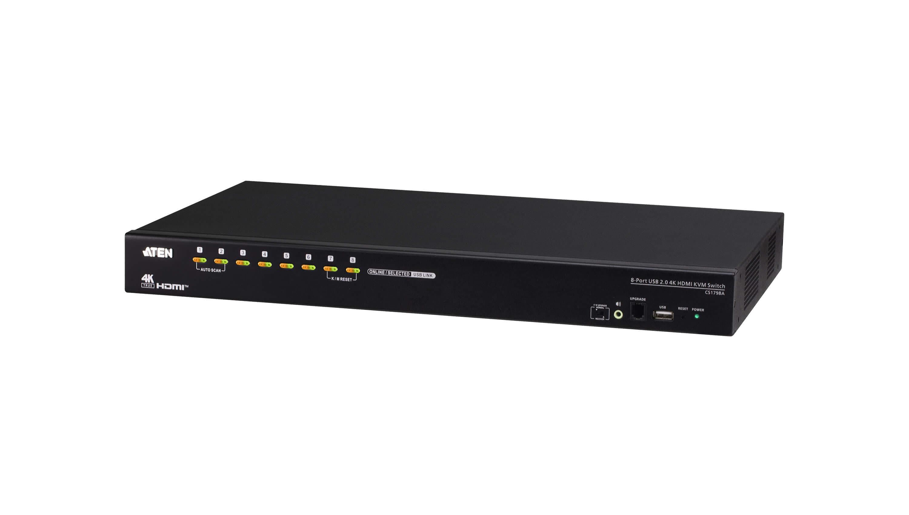 8-Port USB 2.0 4K HDMI KVM Switch — изглед 3
