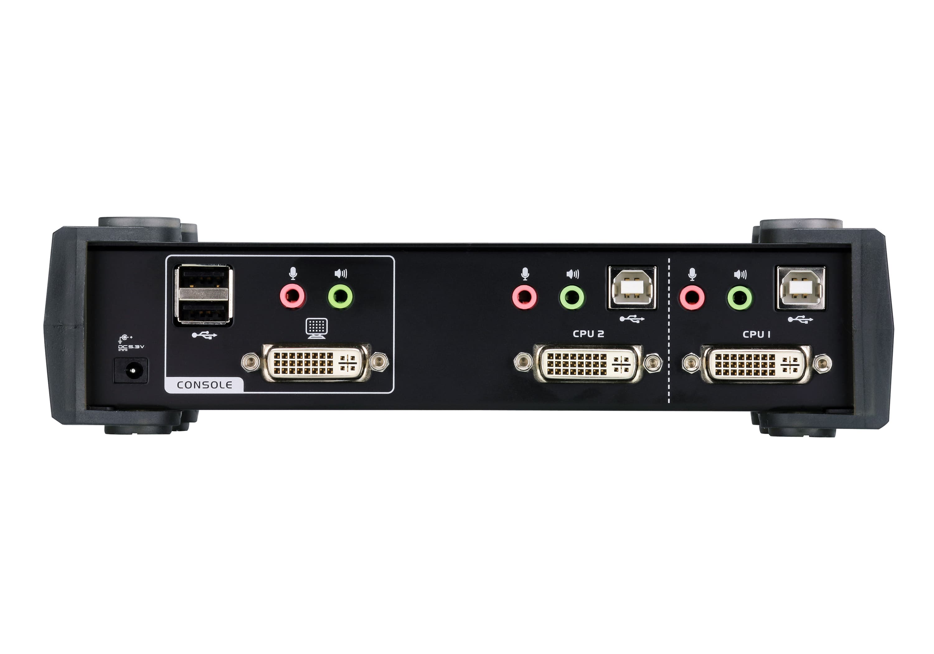 2-Port USB DVI/Audio KVMP™ Switch — изглед 3