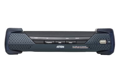 USB DVI-I Single Display KVM Over IP Receiver