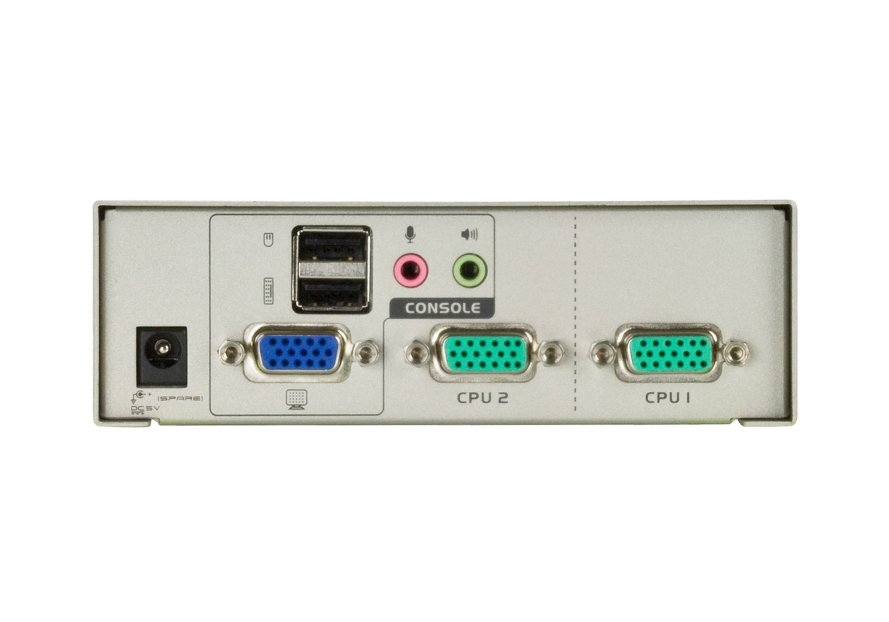 2-Port USB VGA/Audio KVM Switch — view 3