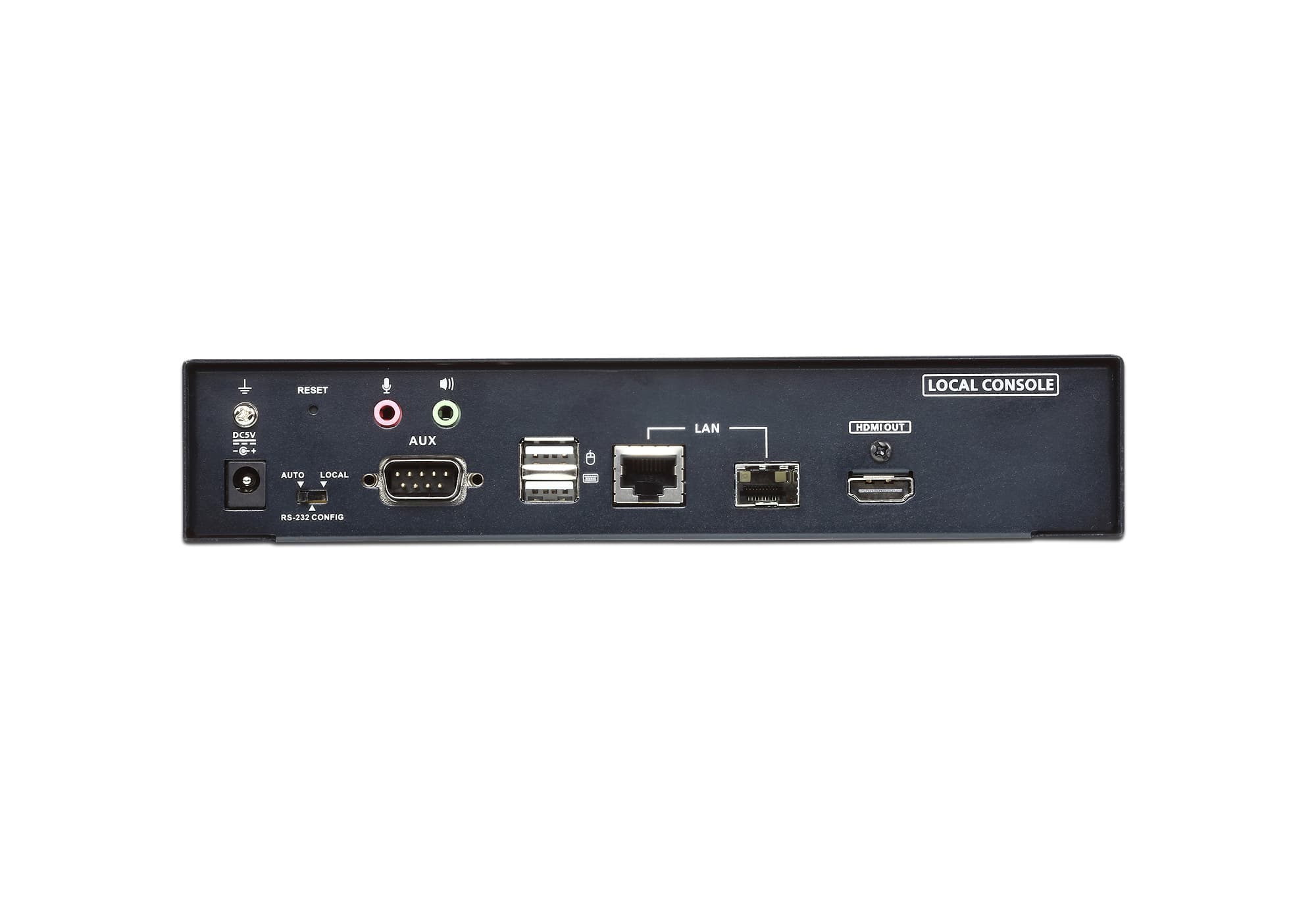 4K HDMI Single Display KVM over IP Extender with PoE — изглед 6