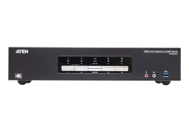 4-Port USB 3.0 4K DisplayPort KVMP™ Switch for ATC