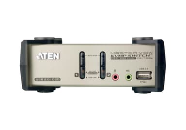 2-Port PS/2-USB VGA/Audio KVMP™ Switch with OSD