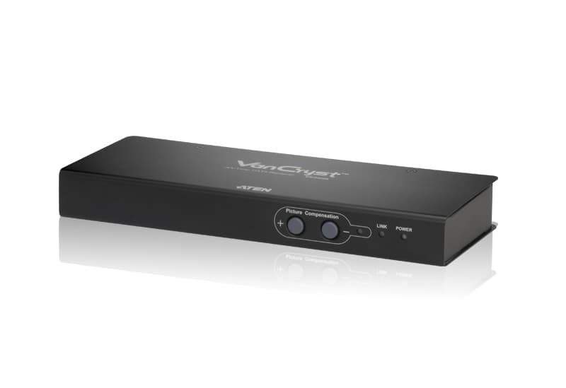 VGA/Audio Cat 5 Receiver with Auto Compensation (1280 x 1024@200m)