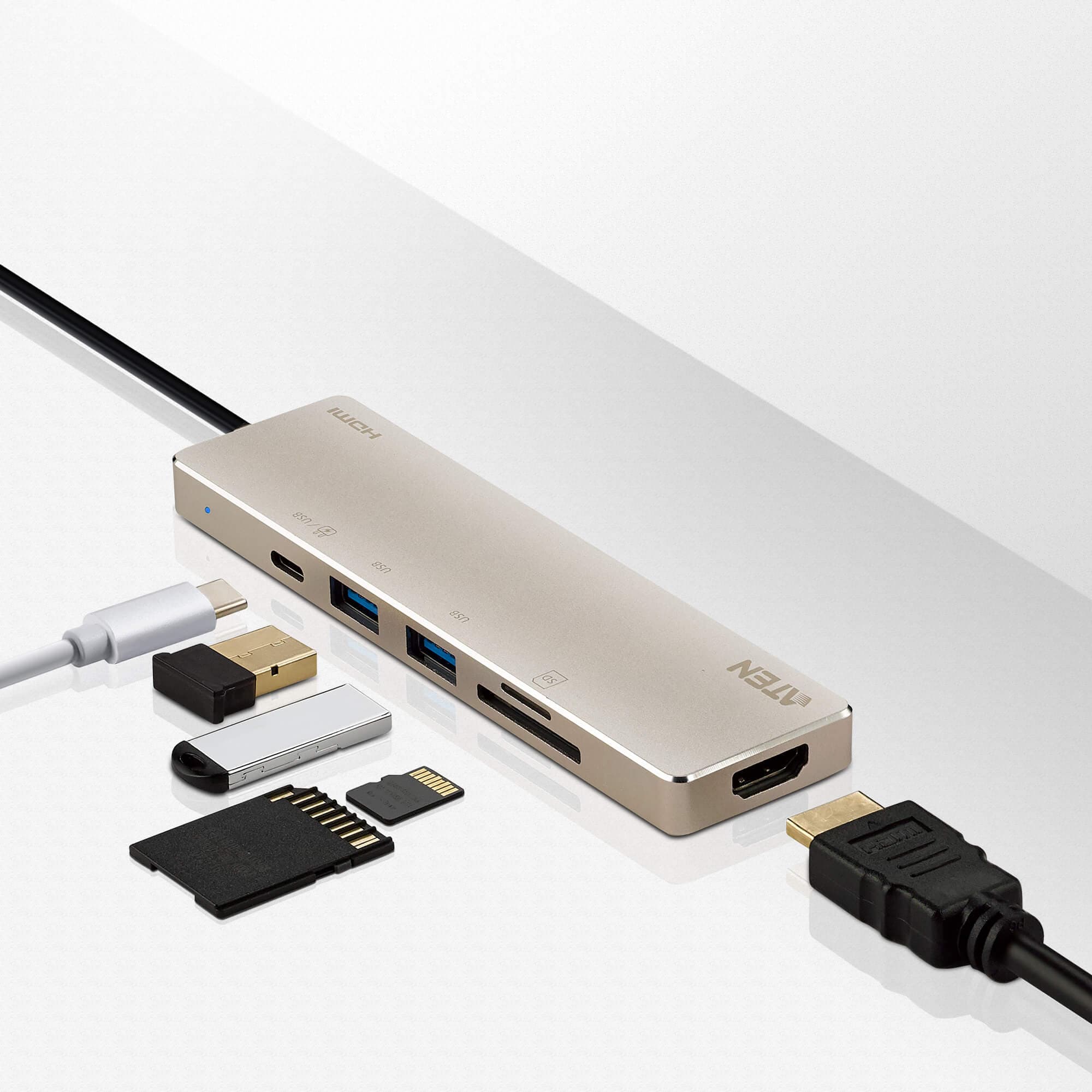 USB-C Multiport Mini Dock with Power Pass-Through — изглед 4