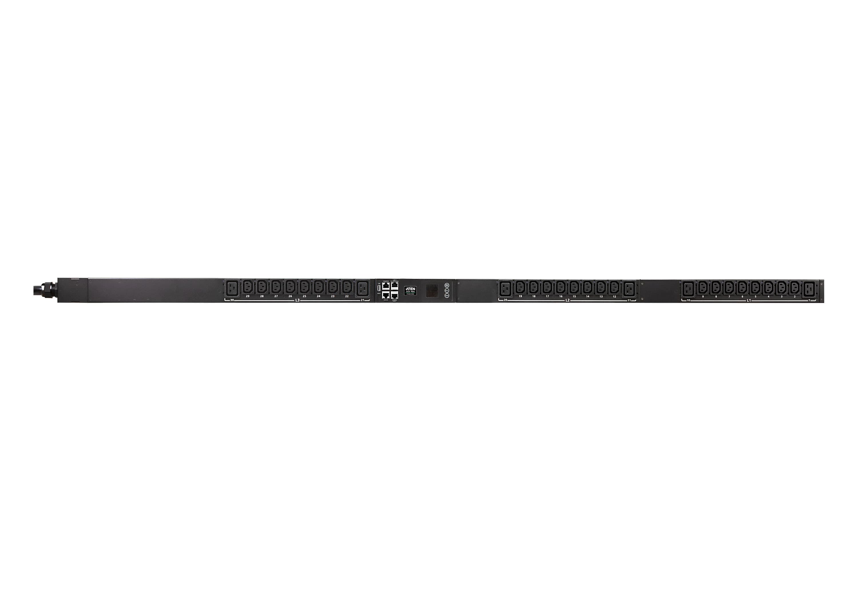 20A/16A 30-Outlet 3-Phase Switched eco PDU