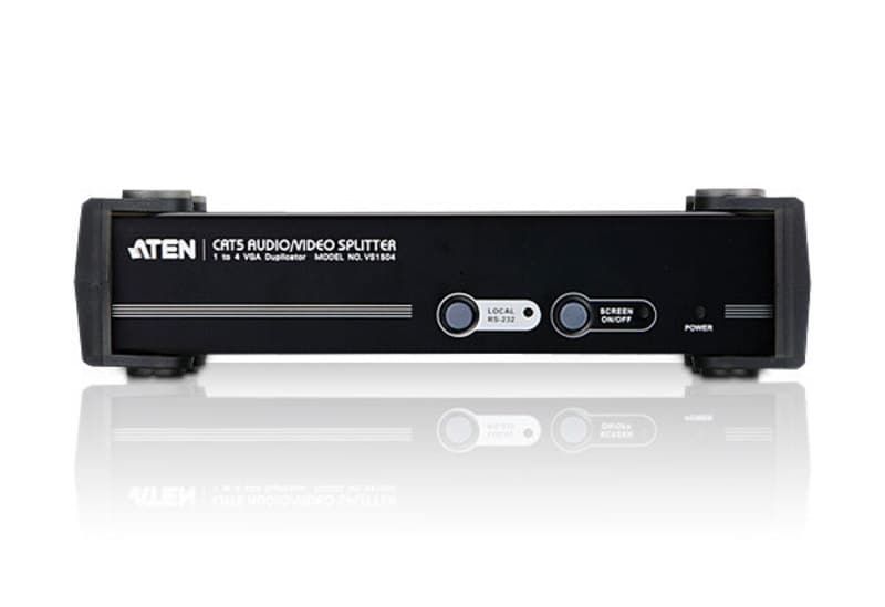 4-Port VGA/Audio/RS-232 Cat 5 Splitter — изглед 2