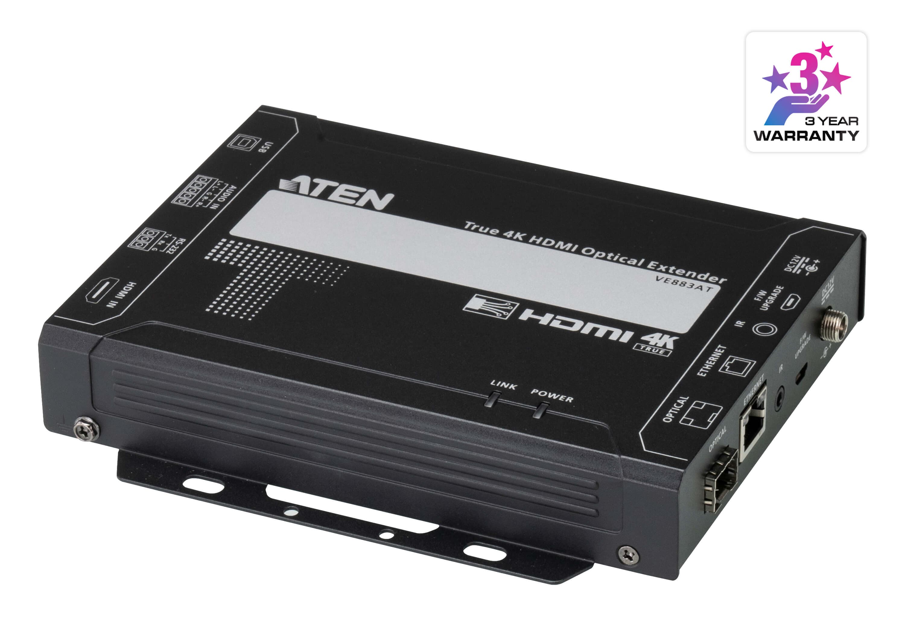 True 4K HDMI Optical Transmitter (4K@300m (K1, MM) / 10km (K2, SM)) — view 3