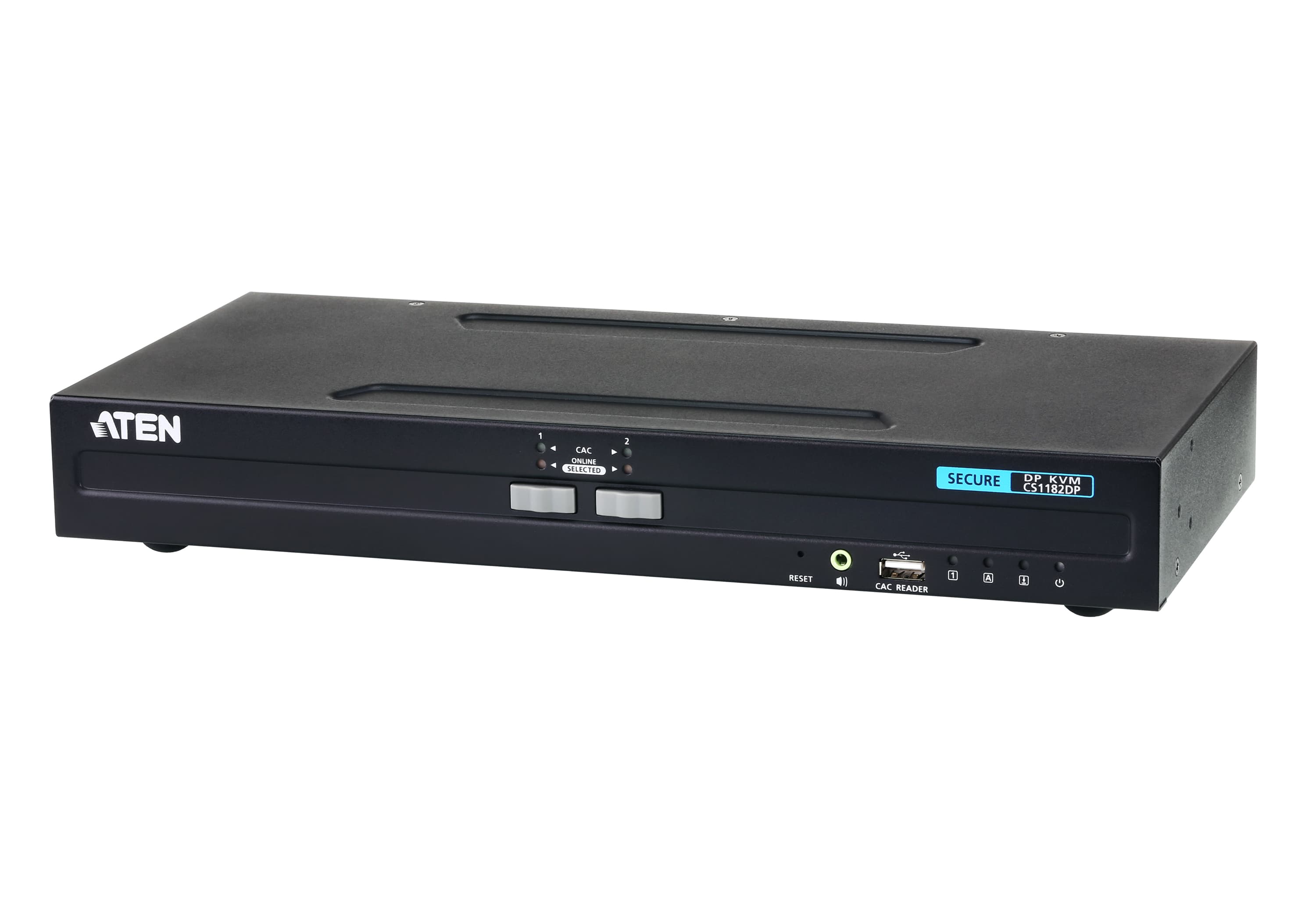 2-Port USB DisplayPort Secure KVM Switch (PSS PP v3.0 Compliant) — view 3