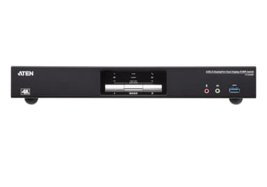 2-Port USB 3.0 4K DisplayPort Dual Display KVMP™ Switch