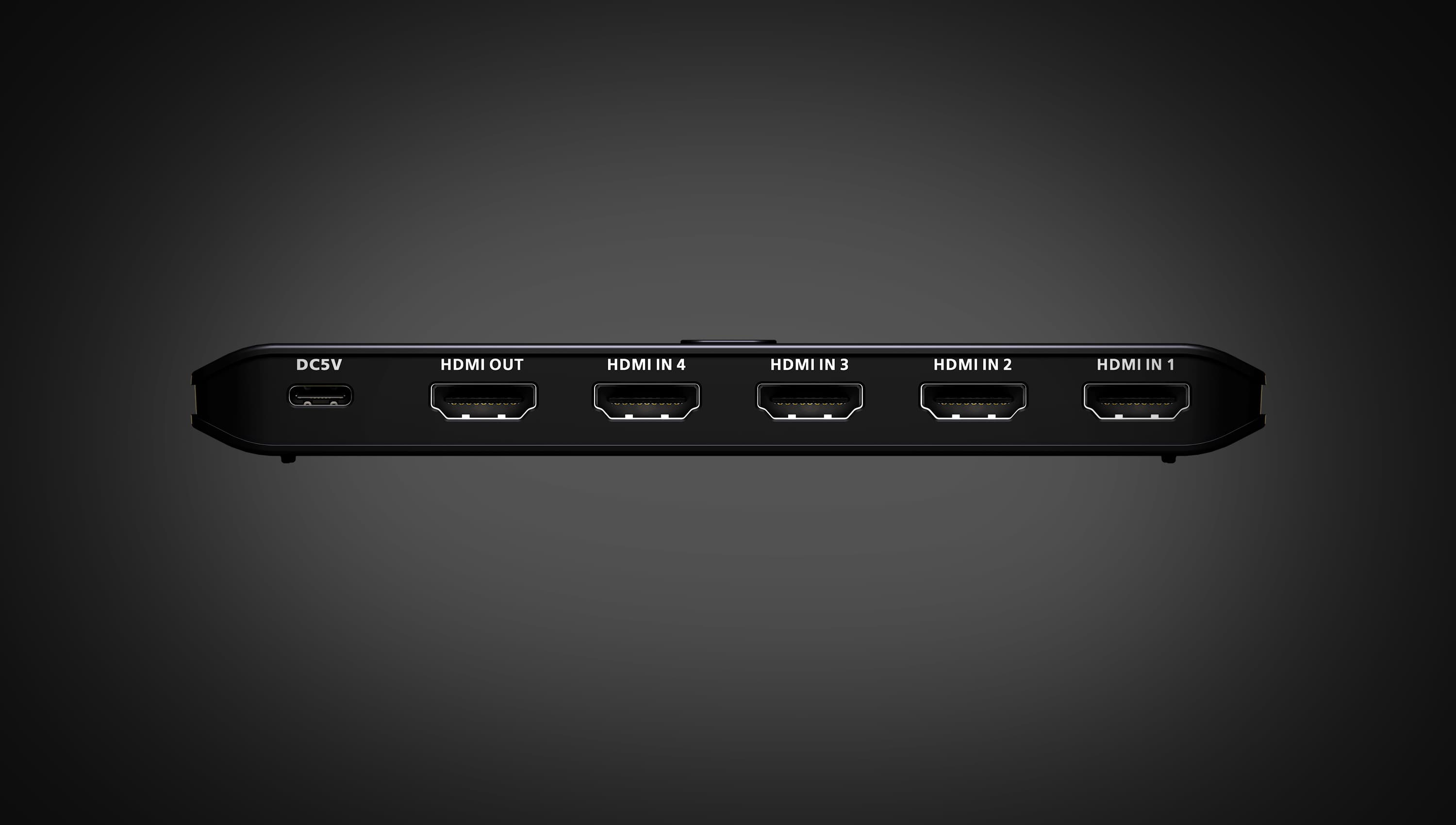 4-Port True 4K HDMI Switch — изглед 2