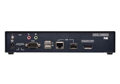 4K DisplayPort Single Display KVM over IP Transmitter with PoE