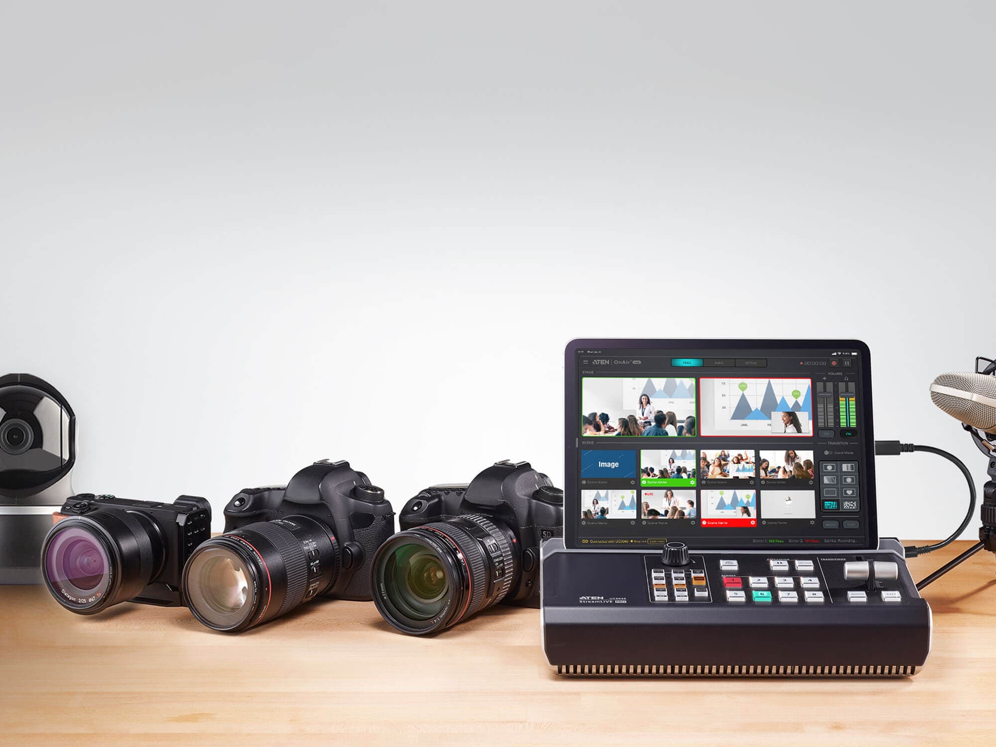 StreamLIVE™ PRO All-in-one Multi-channel AV Mixer — изглед 5