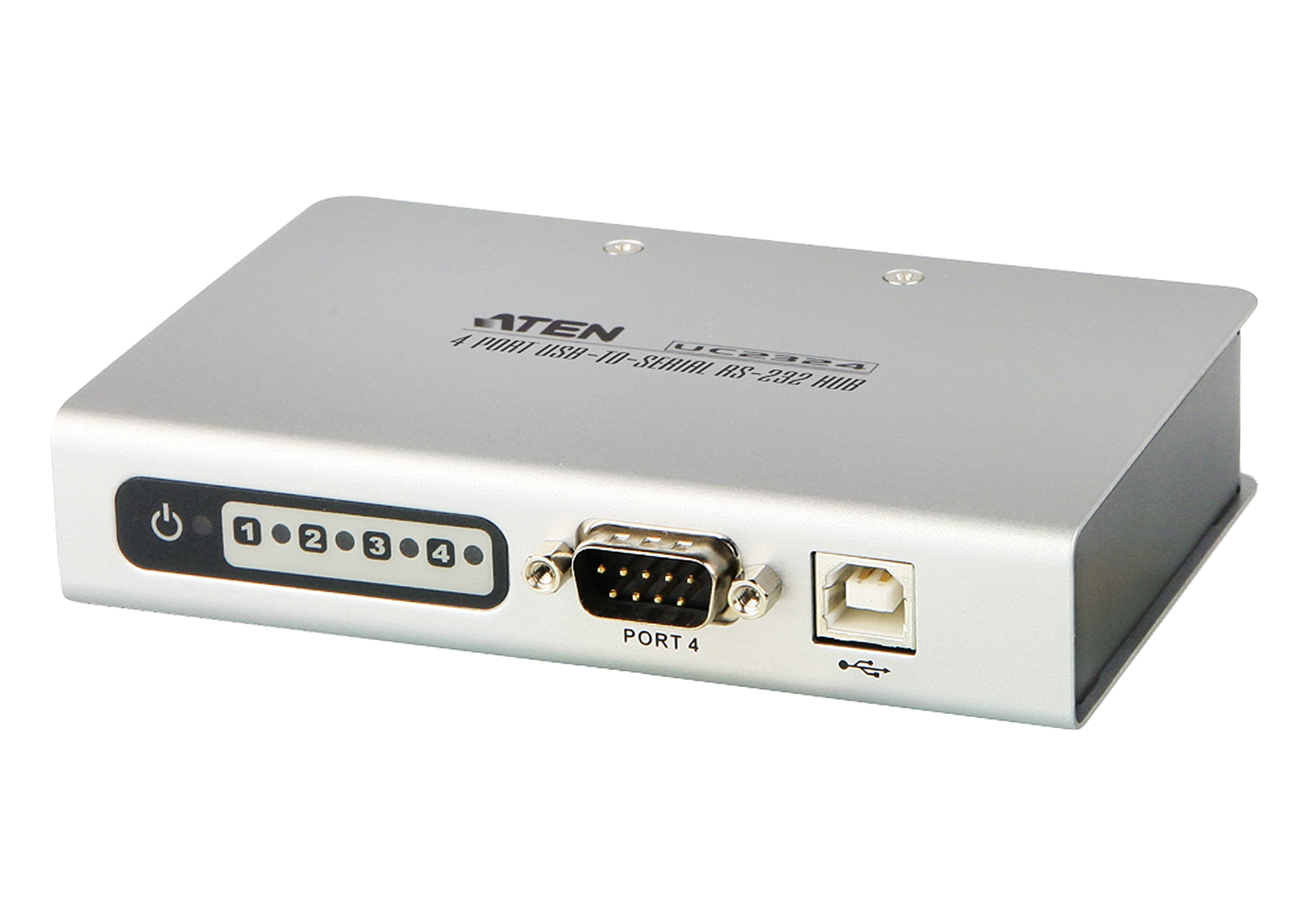 4-Port USB to RS-232 Hub — изглед 2