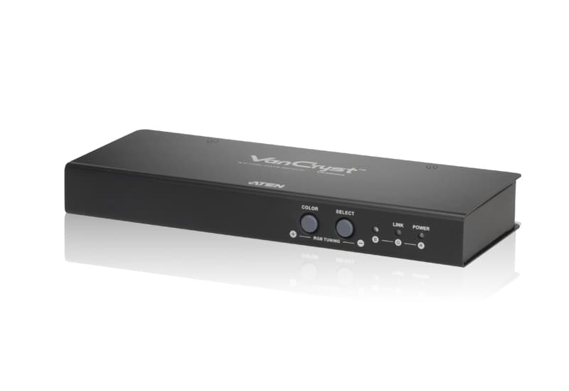 VGA/Audio Cat 5 Receiver with Auto Deskew (1280 x 1024@300m)