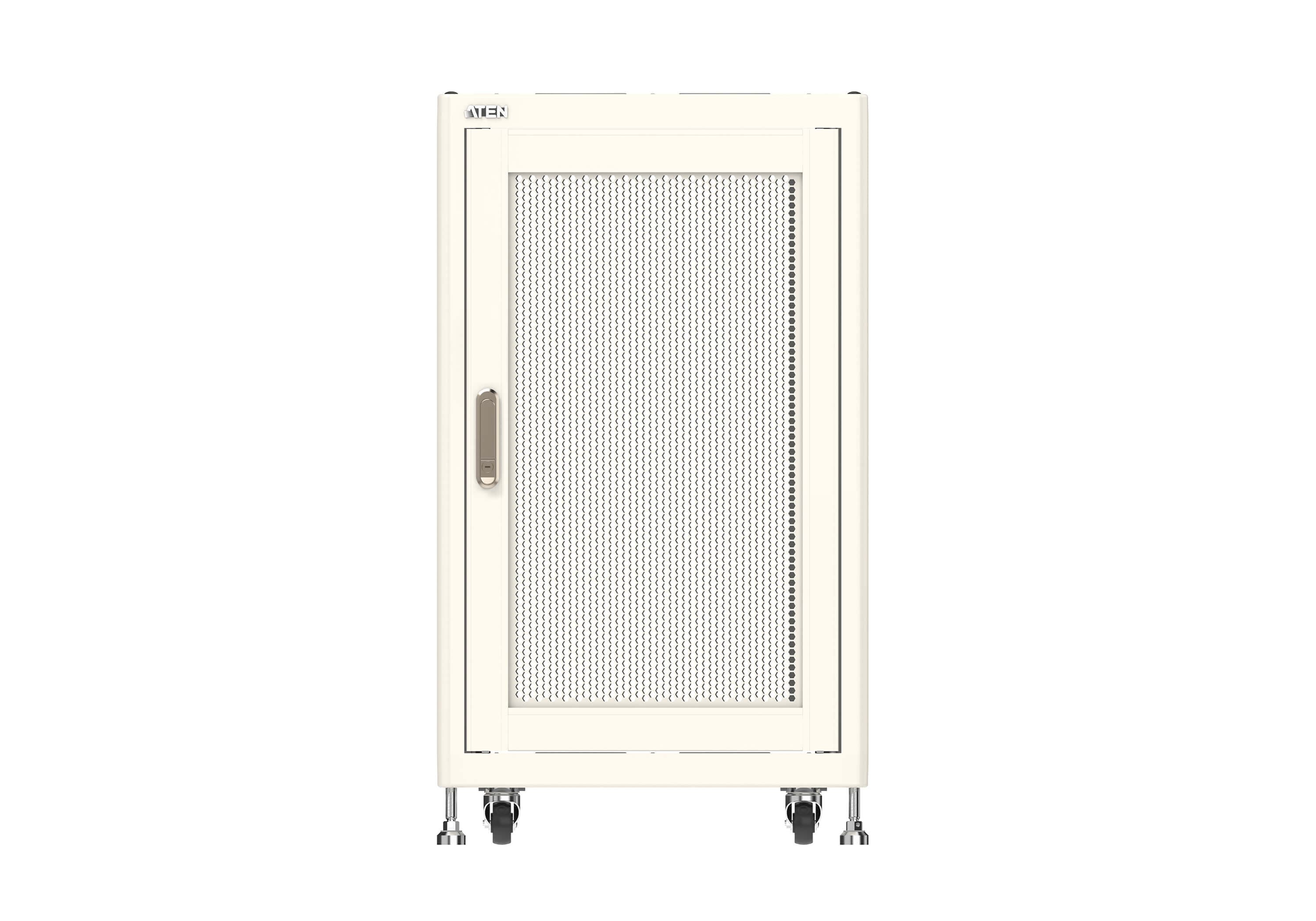 20U Standard Rack with Perforated Front and Rear Doors