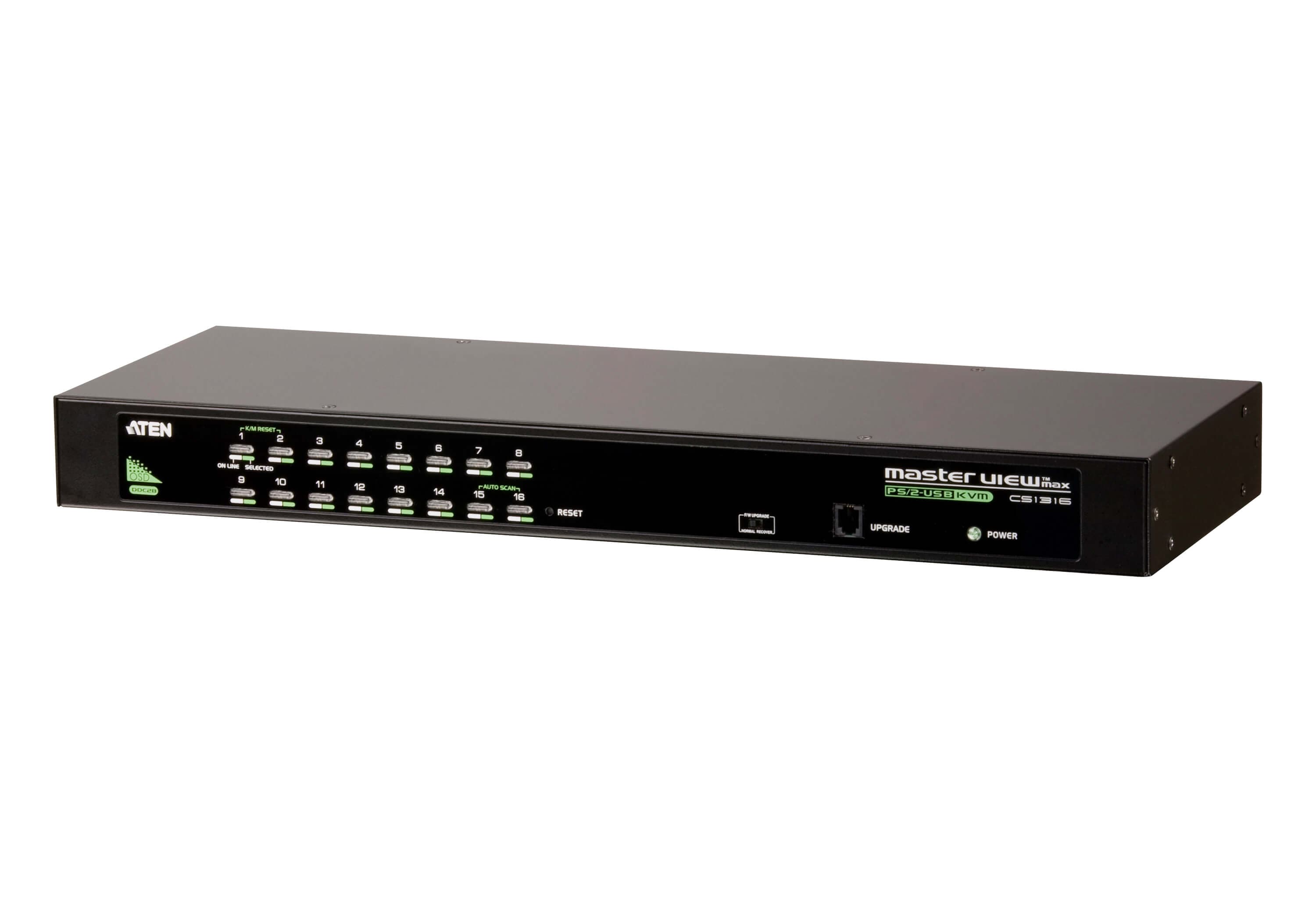 16-Port PS/2-USB VGA KVM Switch — изглед 3