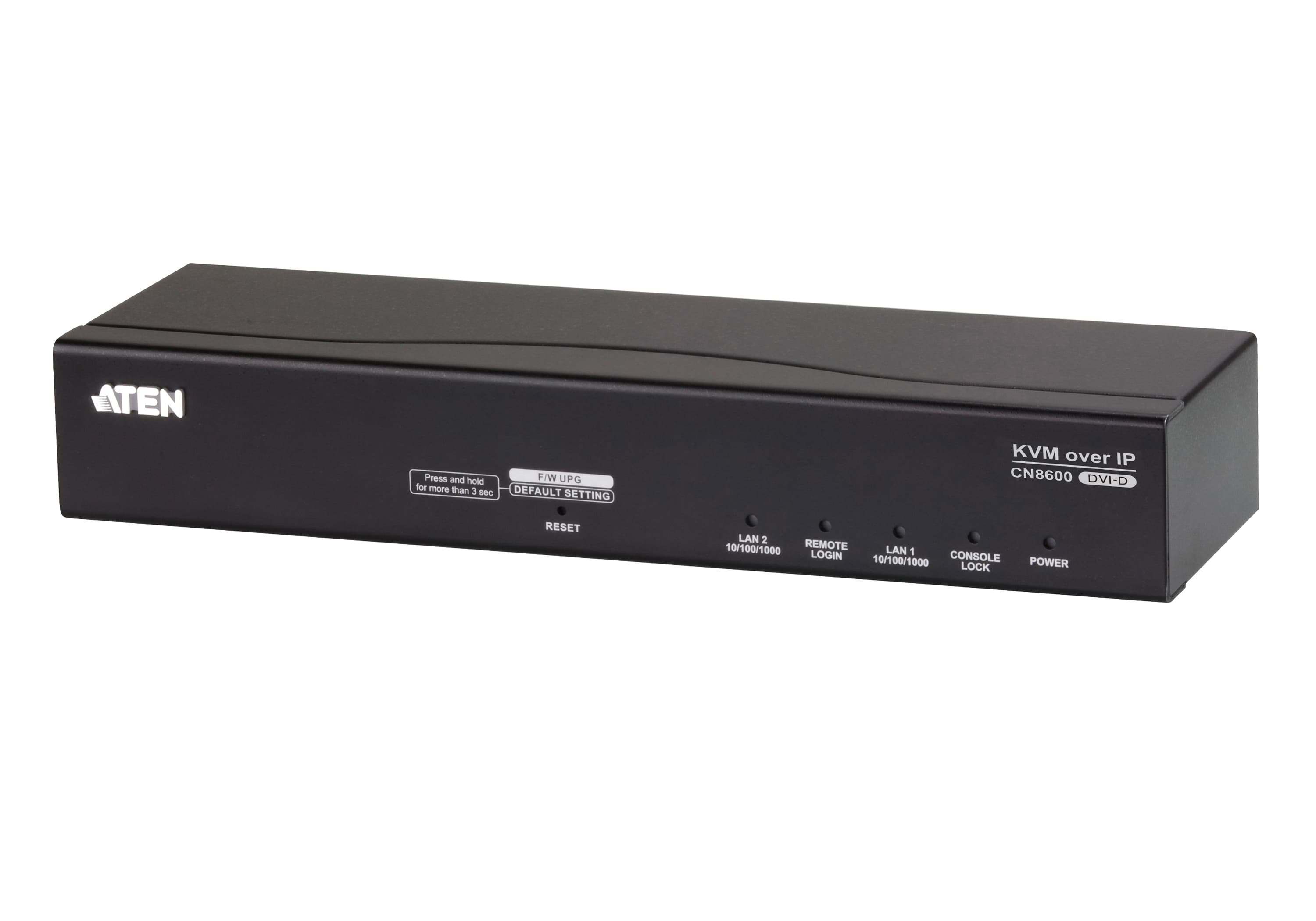 1-Local/Remote Share Access
Single Port DVI KVM over IP Switch  (1920 x 1200)