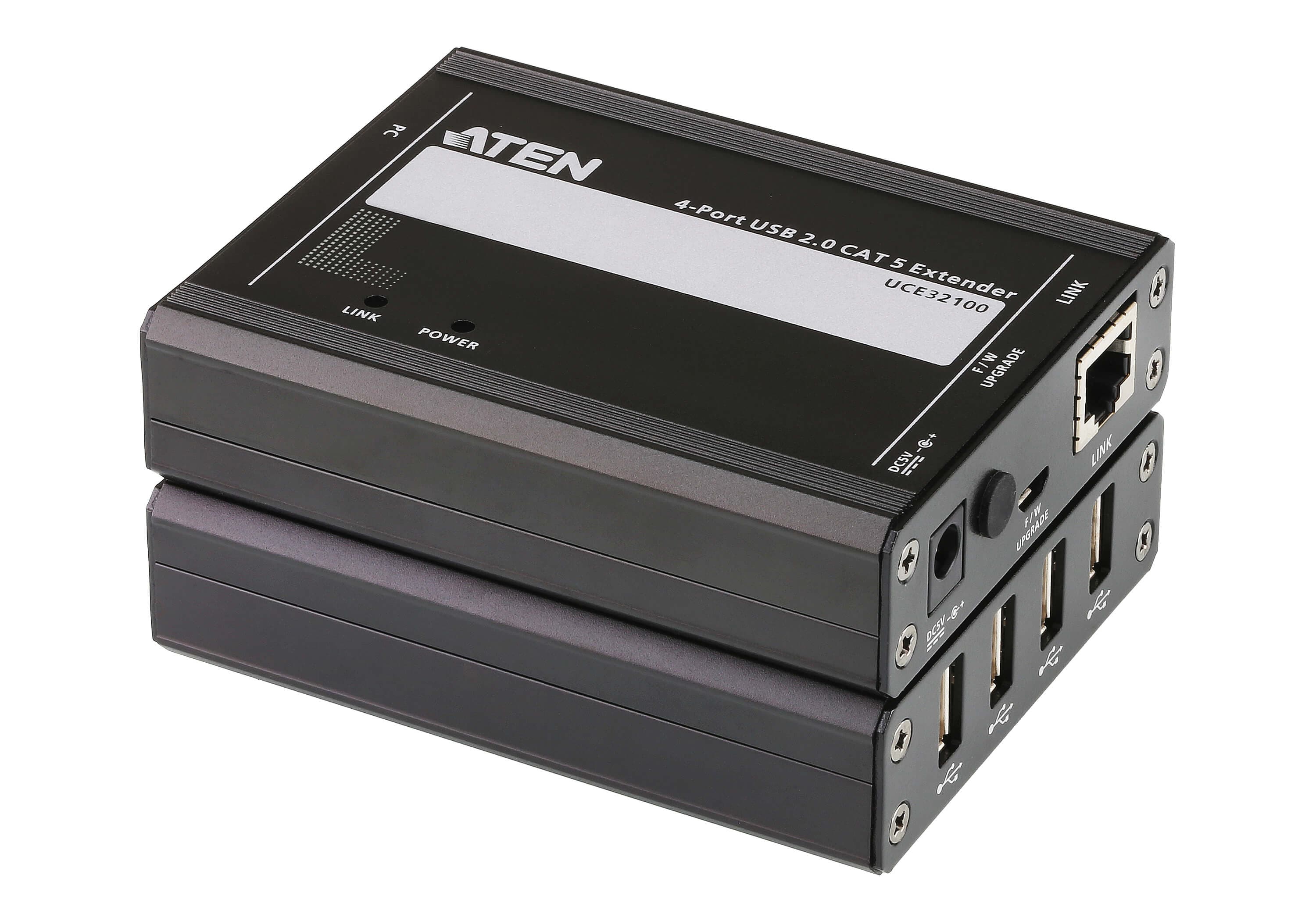4-Port USB 2.0 Cat 5 Extender (up to 100 m) — изглед 3