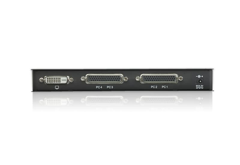 4-Port USB DVI/Audio Slim KVM Switch — view 3