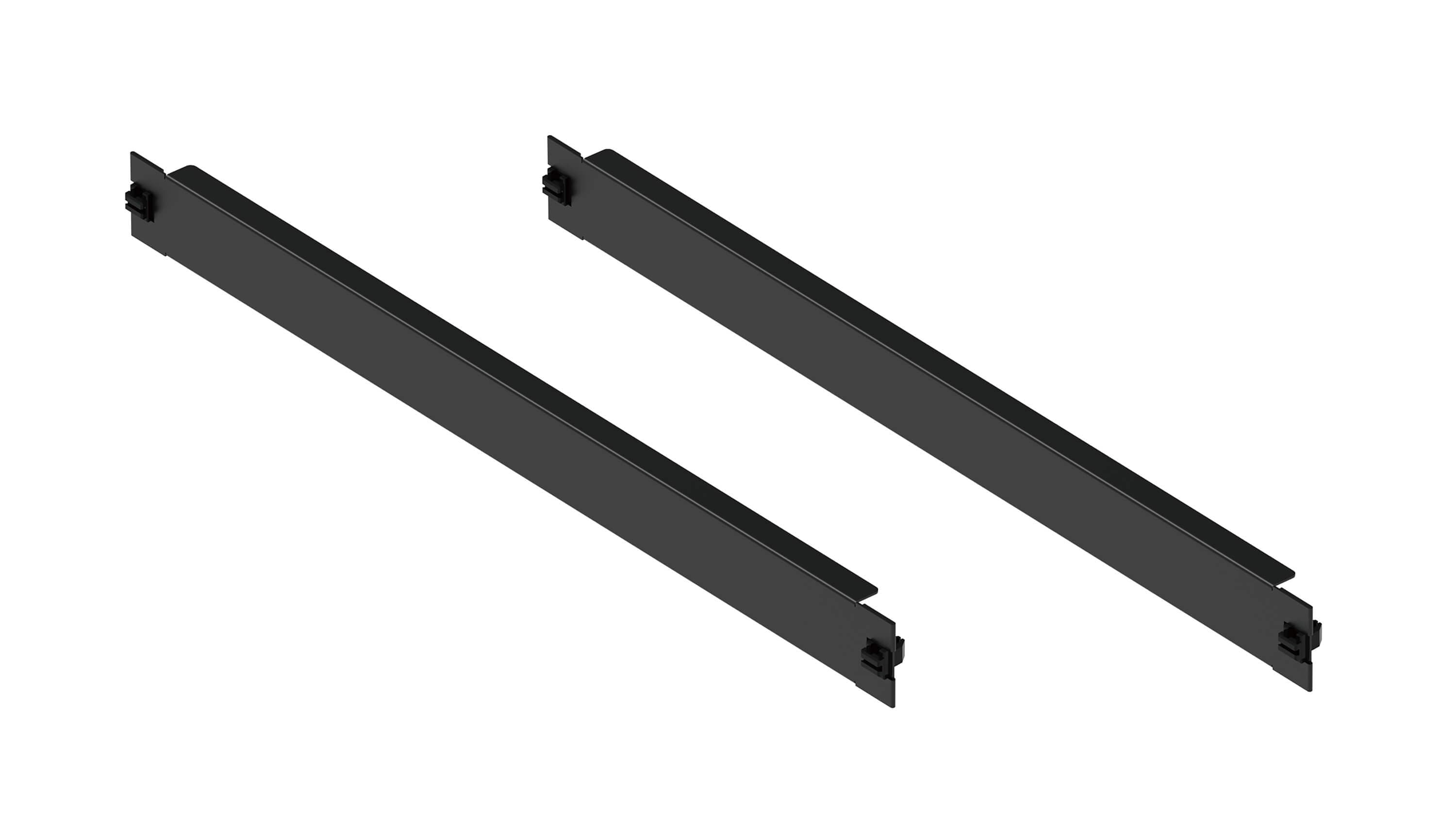1U Blank Rack Panel (1 set 2 pcs)