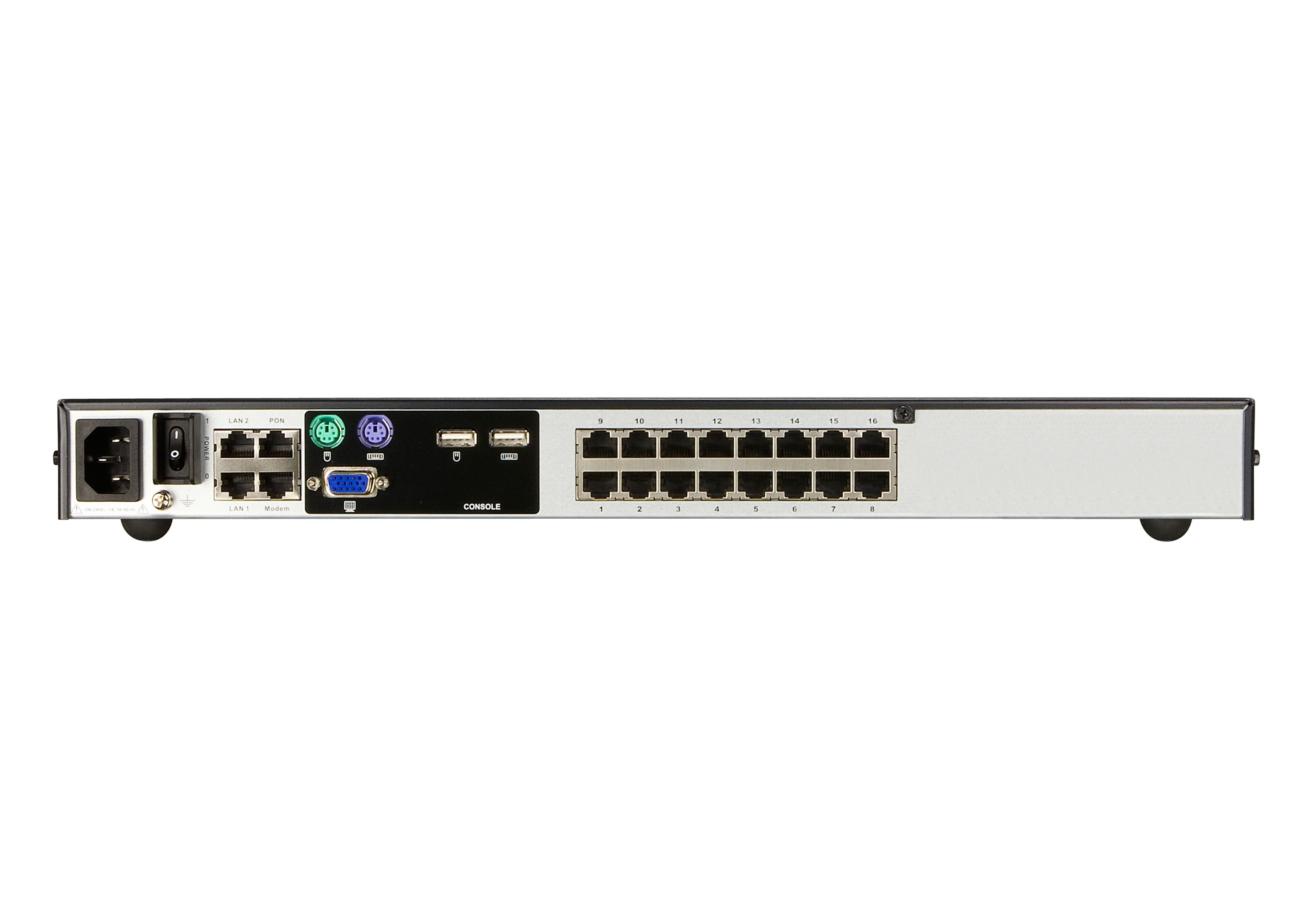 1-Local/2-Remote Access
16-Port Cat 5 KVM over IP Switch — изглед 3