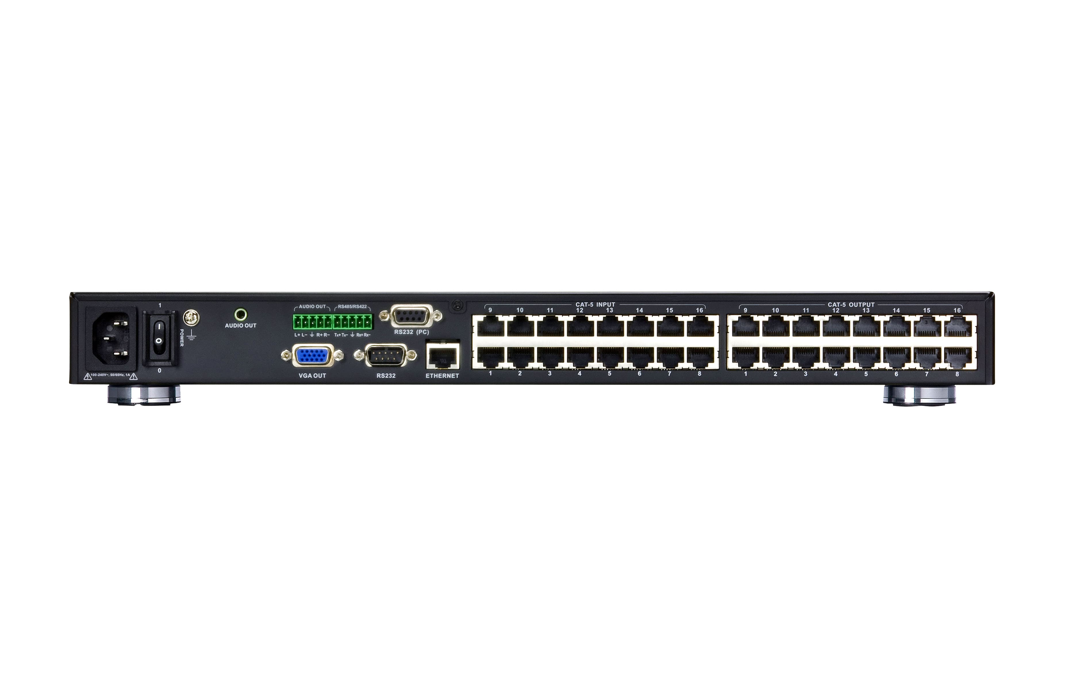 16x16 Cat 5 VGA/Audio Matrix Switch — изглед 3